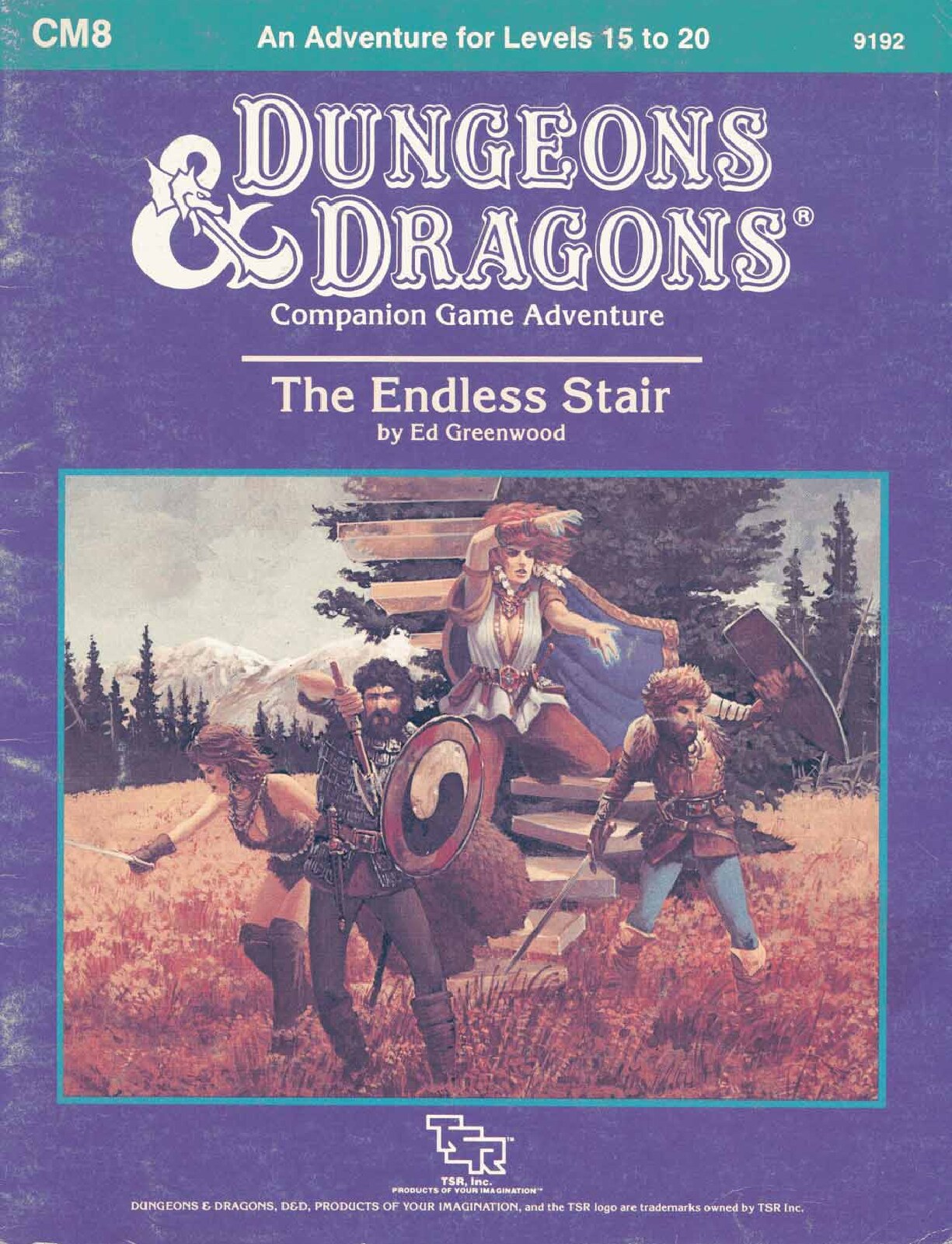 TSR 9192 CM8 The Endless Stair