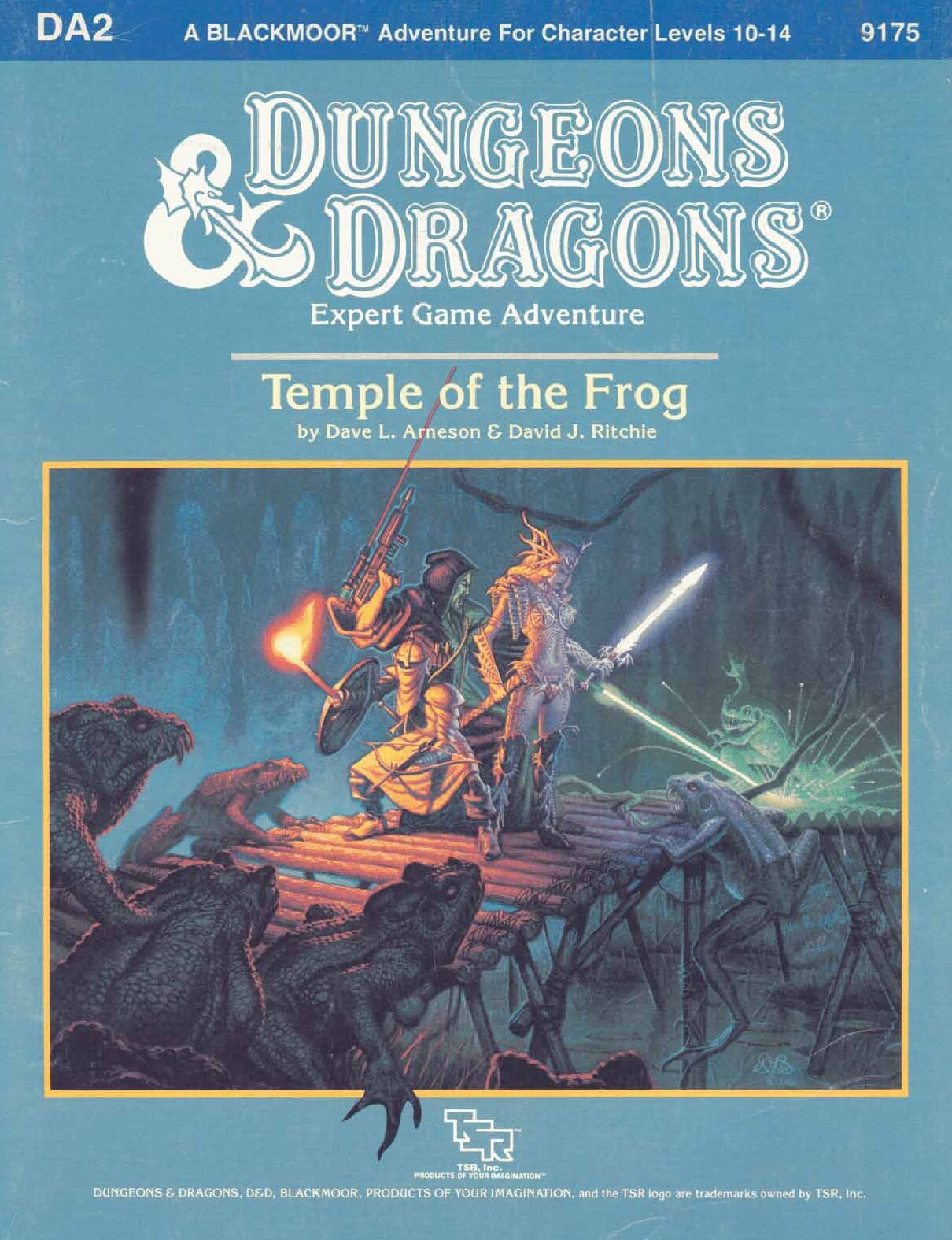 TSR 9175 DA2 Temple of the Frog