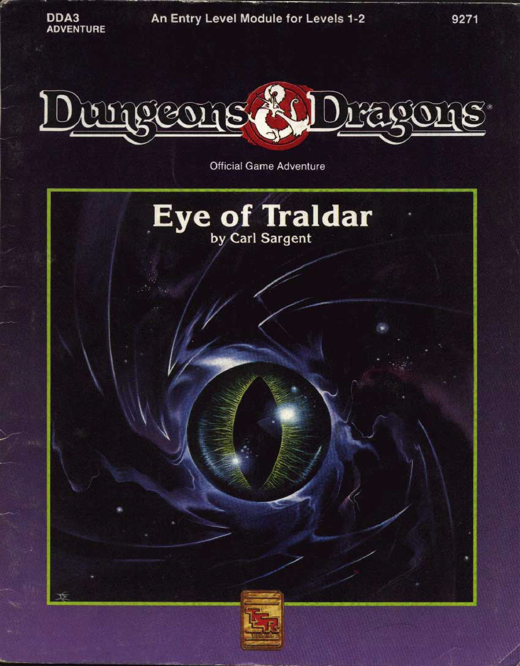 TSR 9271 DDA3 Eye of Traldar