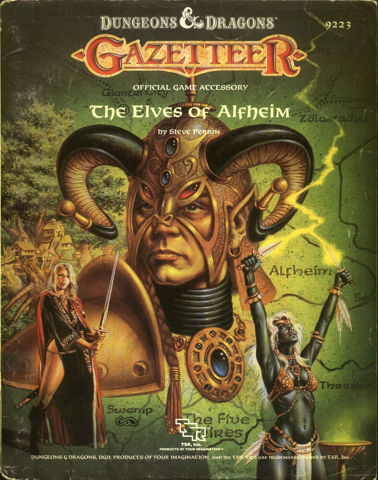 TSR 9223 GAZ5 Elves of Alfheim