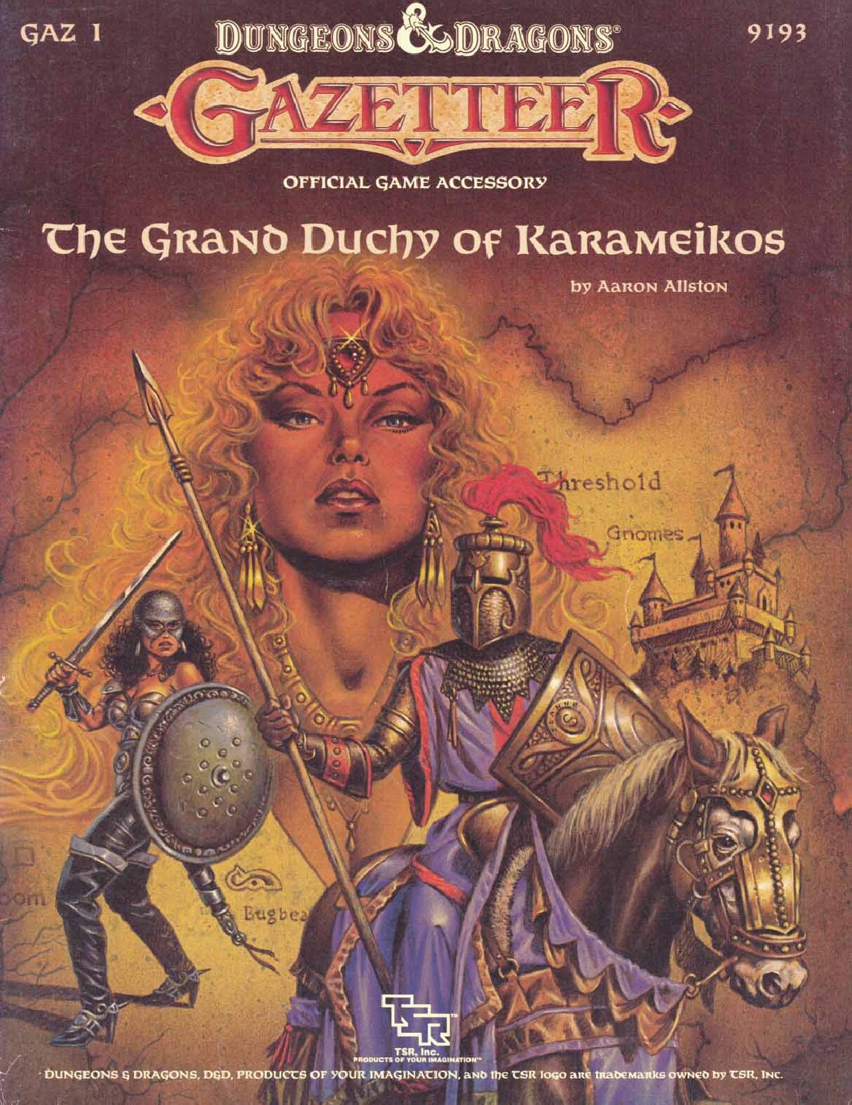 TSR 9193 GAZ1 The Grand Duchy of Karameikos