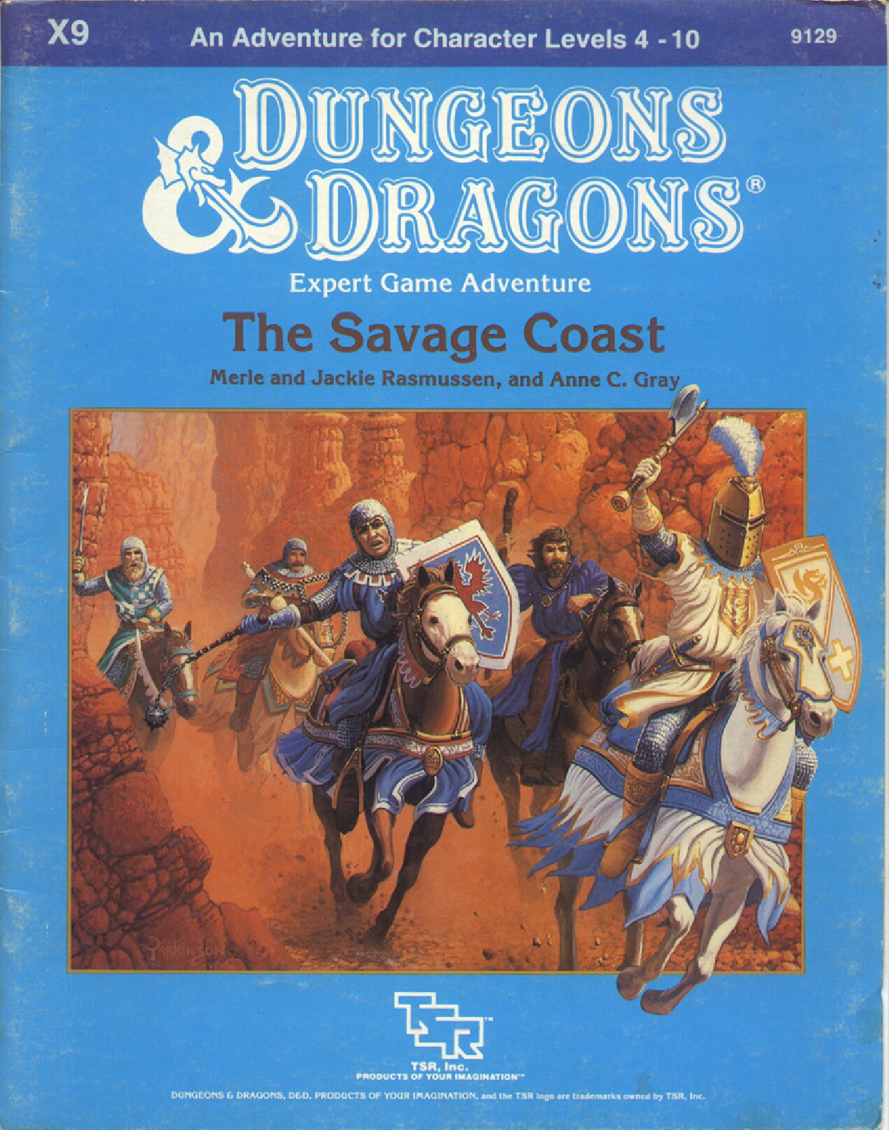 TSR 9129 X9 The Savage Coast