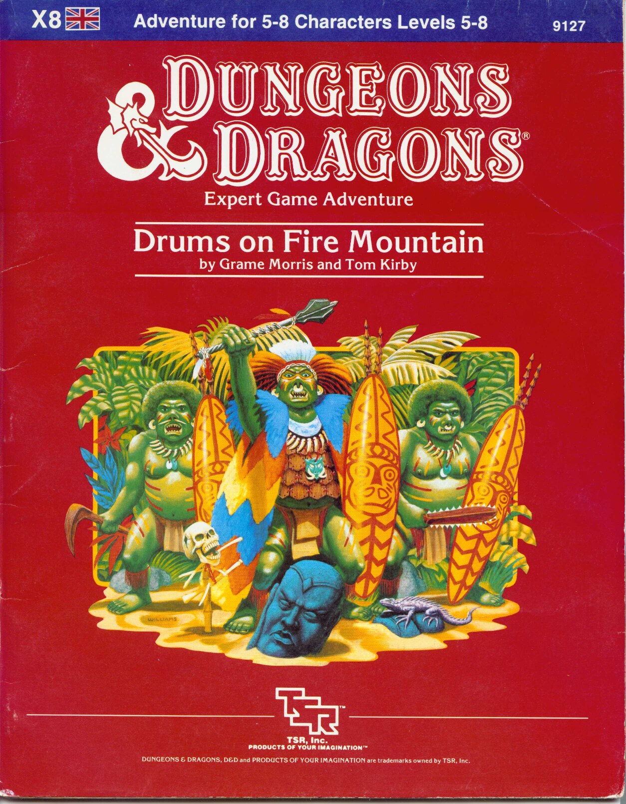TSR 9127 X8 Drums on Fire Mountain
