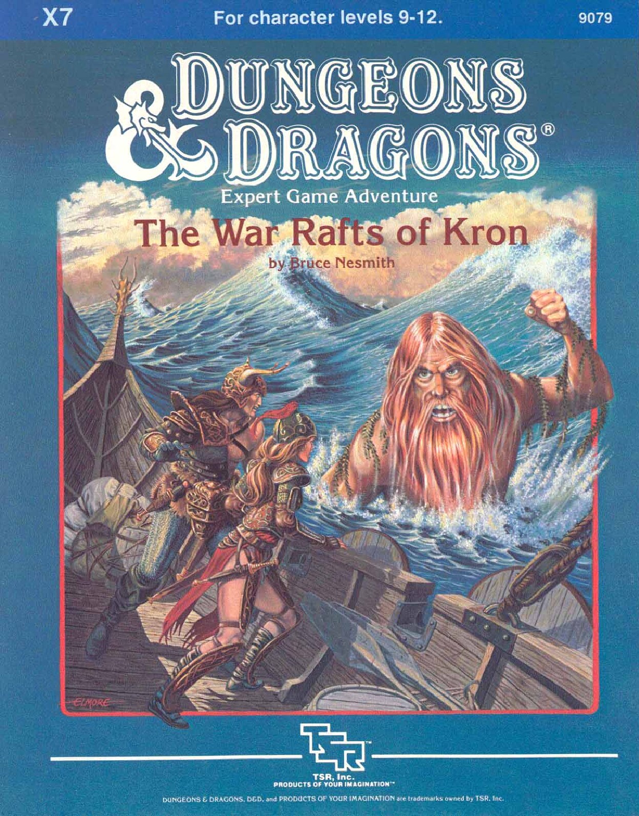 TSR 9079 X7 The War Rafts of Kron