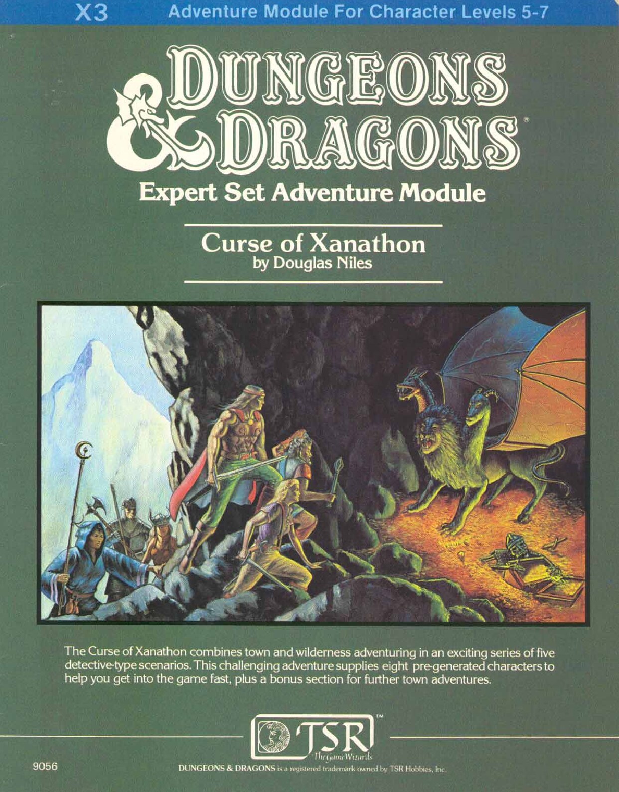 TSR 9056 X3 Curse of Xanathon