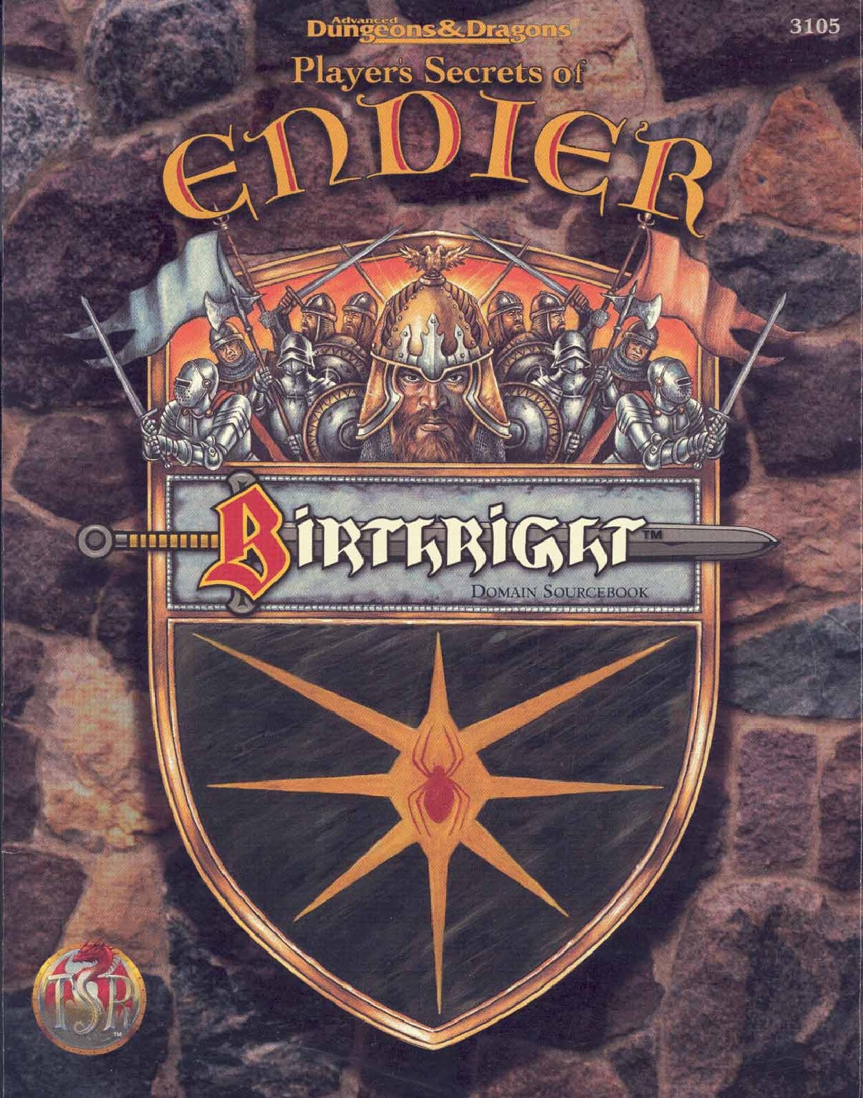 TSR 3105 Player's Secrets of Endier