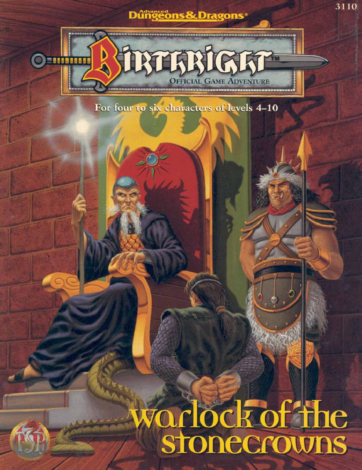 TSR 3110 Warlock of the Stonecrowns