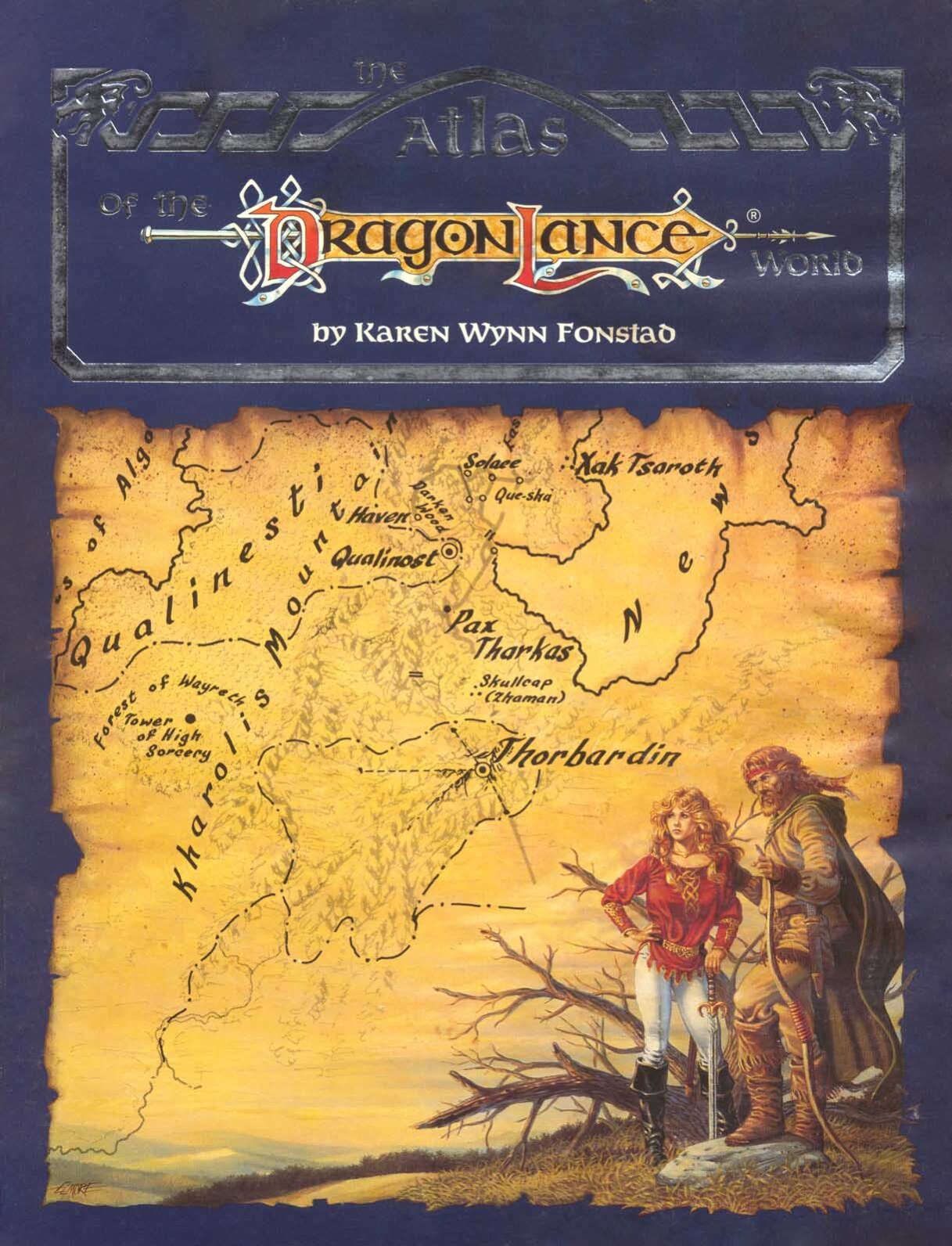 TSR 8448 The Atlas of the Dragonlance World