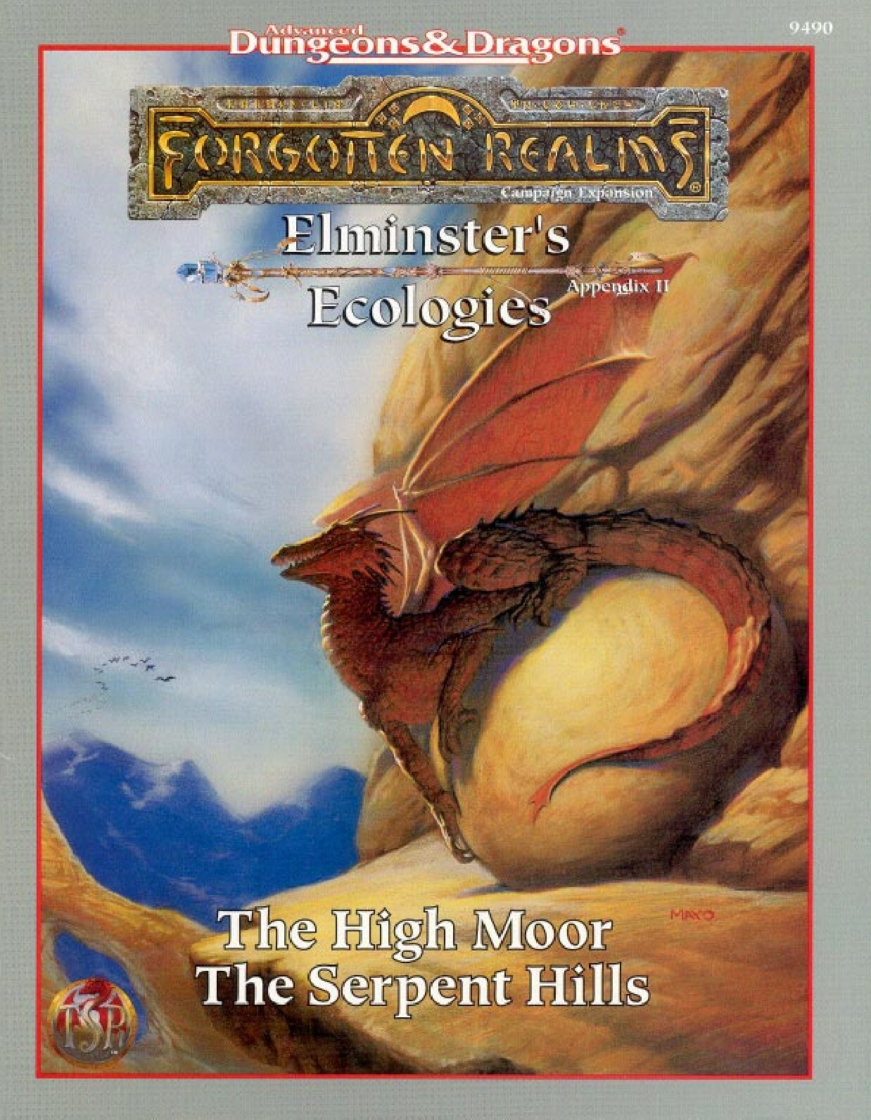 Elminster's Ecologies, Appendix II: The High Moor/The Serpent Hills