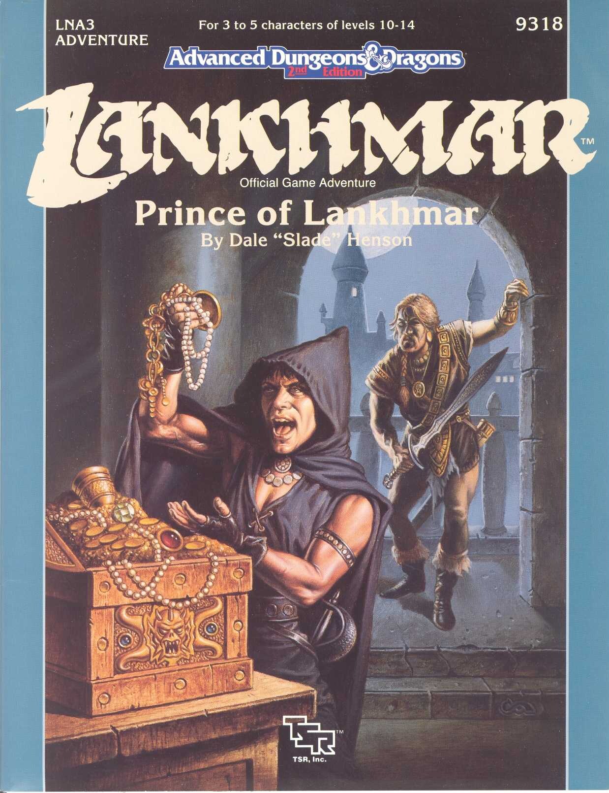 TSR 9318 LNA3 Prince of Lankhmar