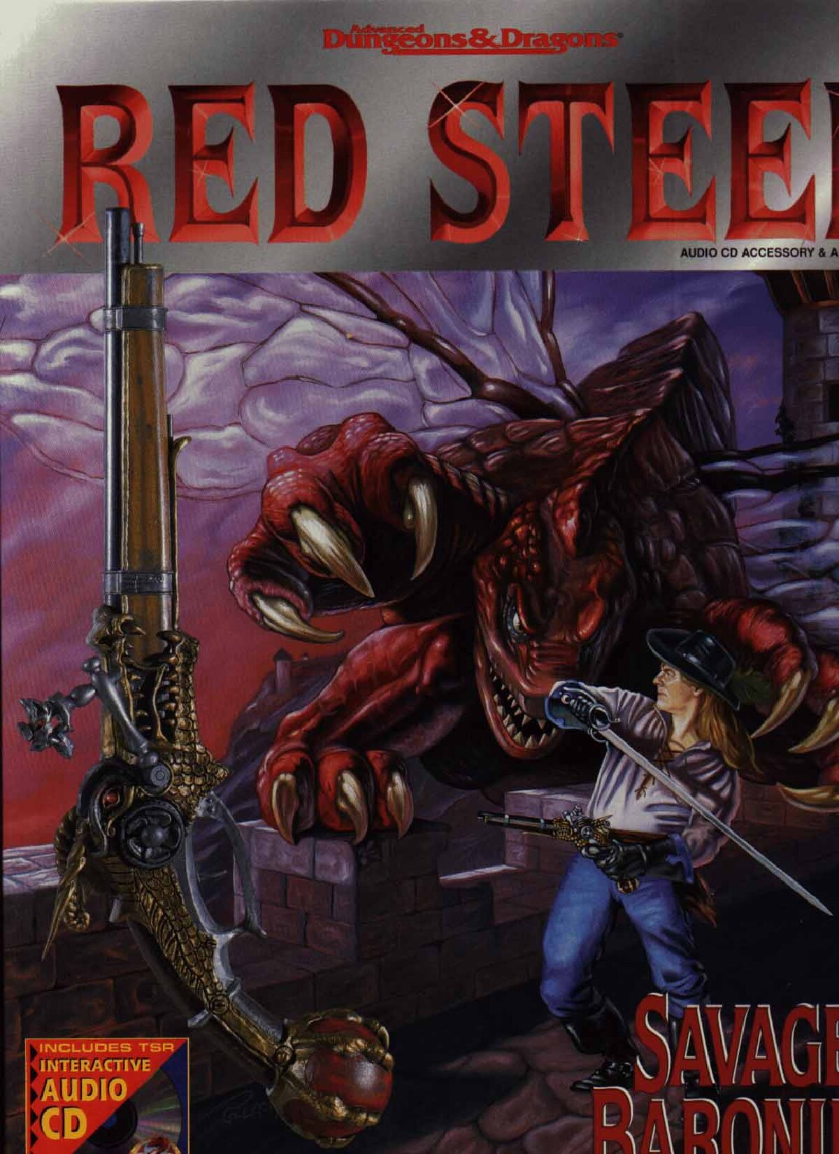 TSR 9500 Red Steel Savage Baronies Accessory