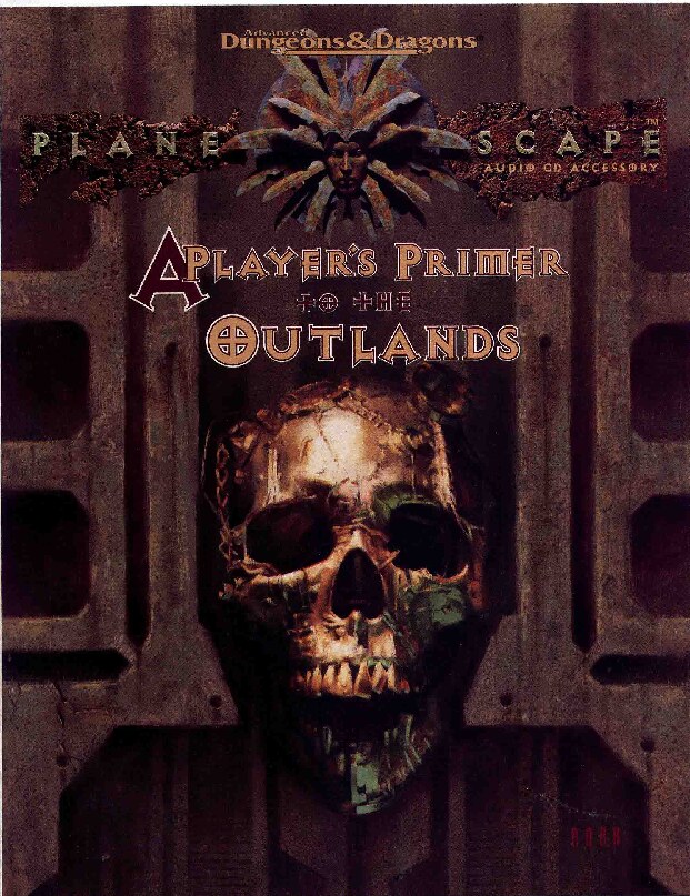 TSR 2610 Player's Primer to the Outlands