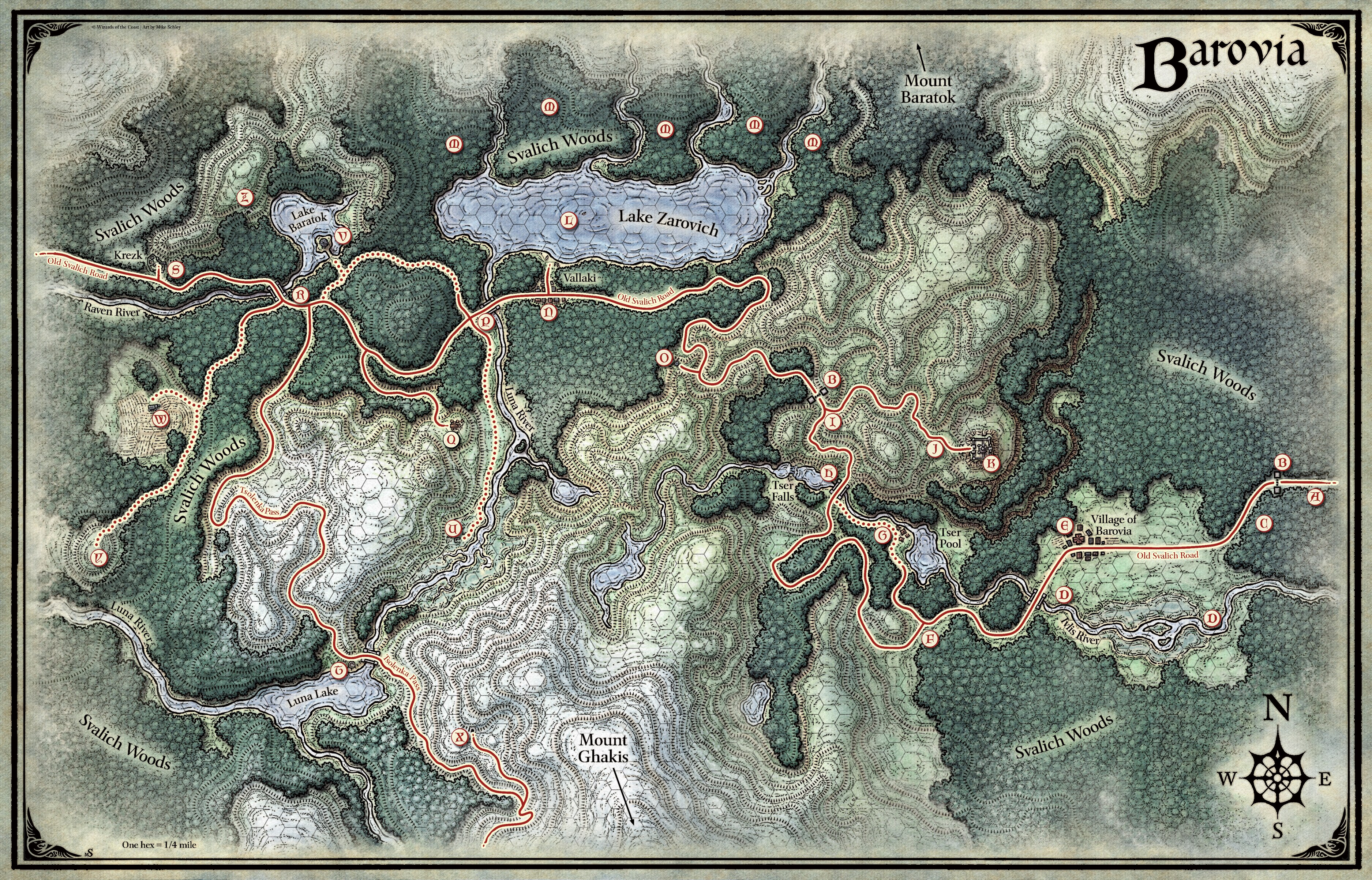 Curse of Strahd - Maps
