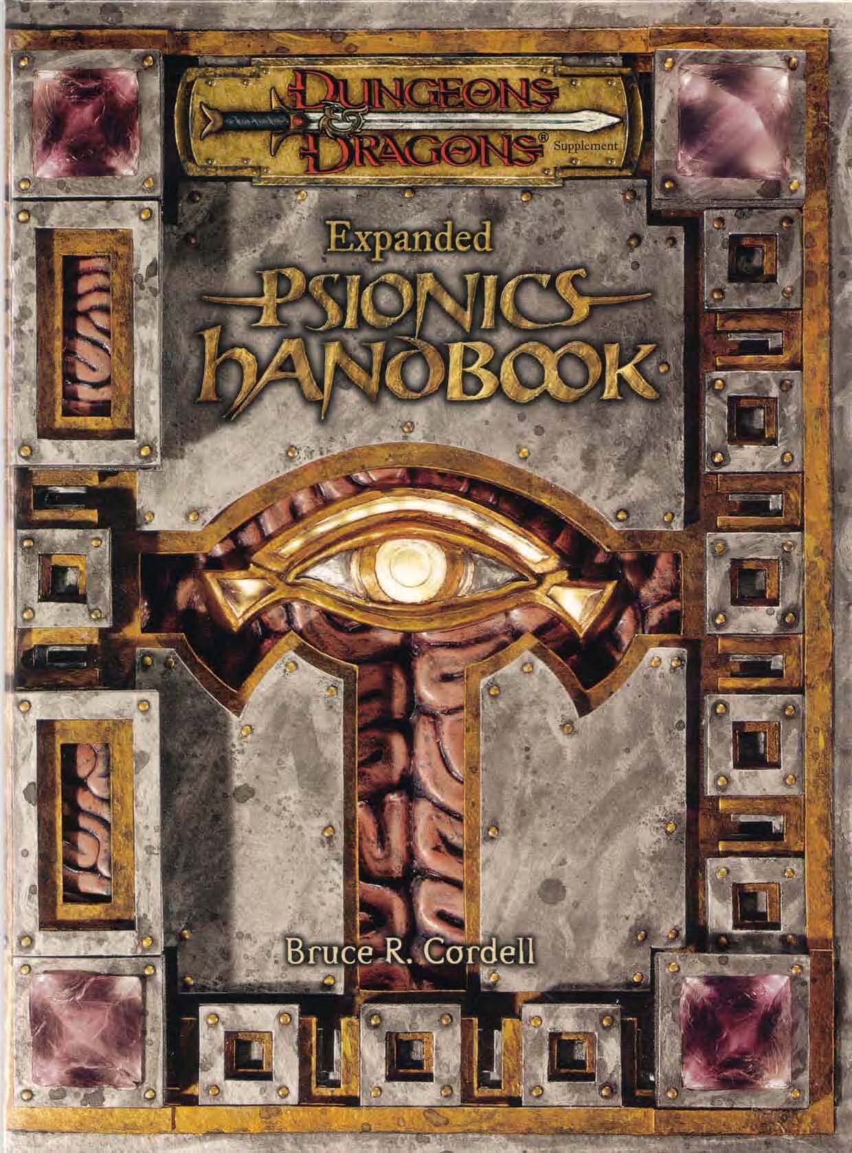 Expanded Psionics Handbook