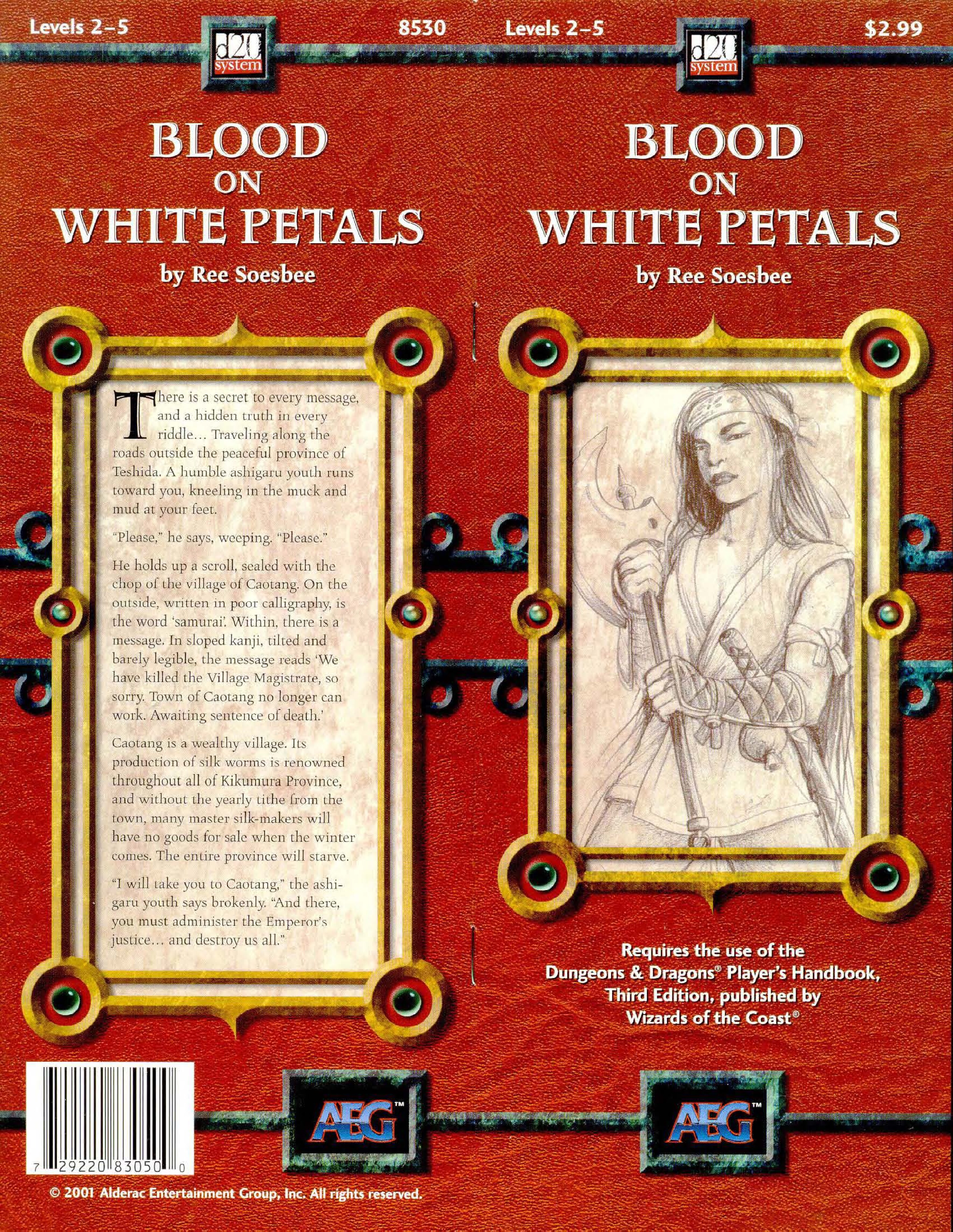 Blood On White Petals