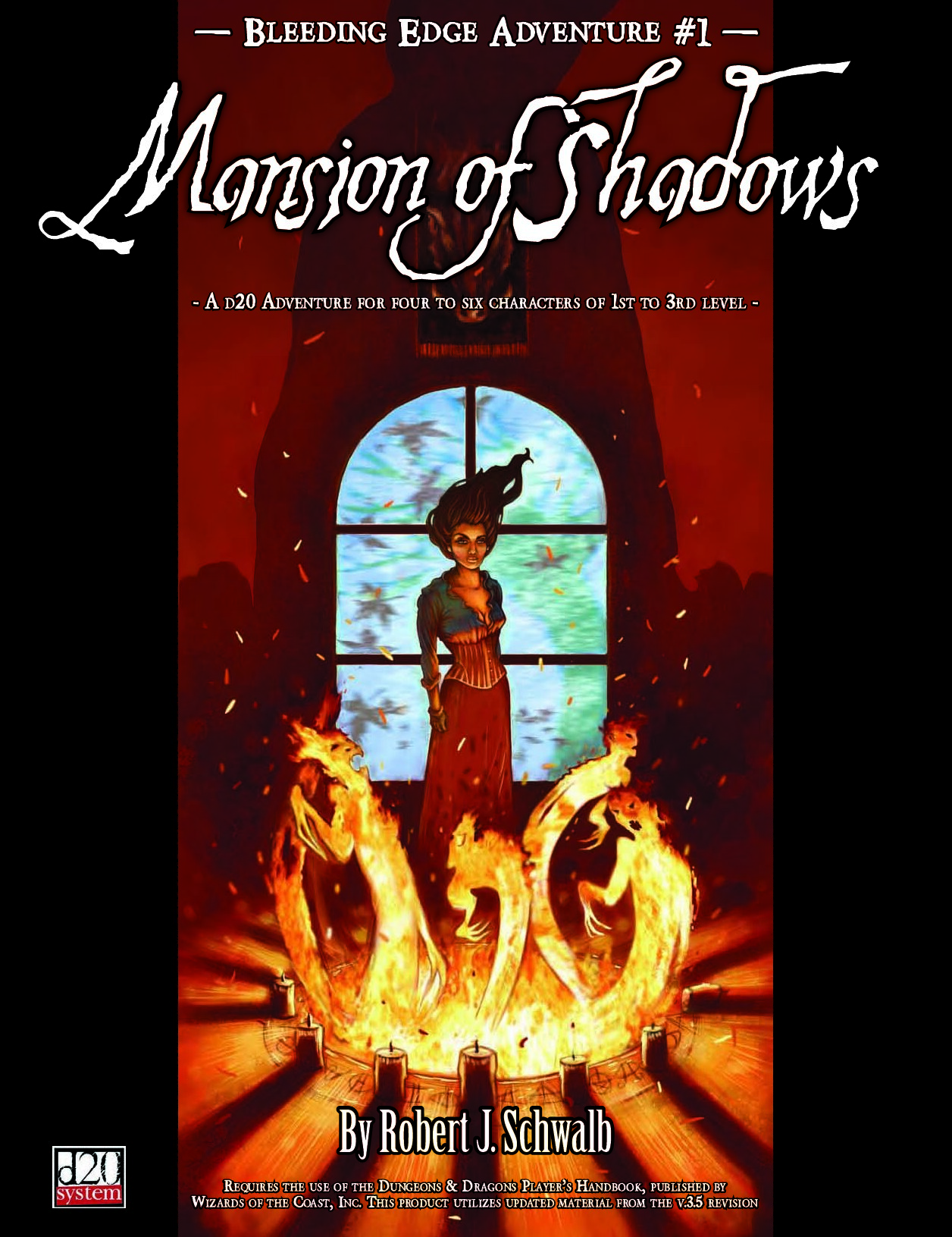 Mansion Of Shadows (Bleeding Edge Adventure #1)