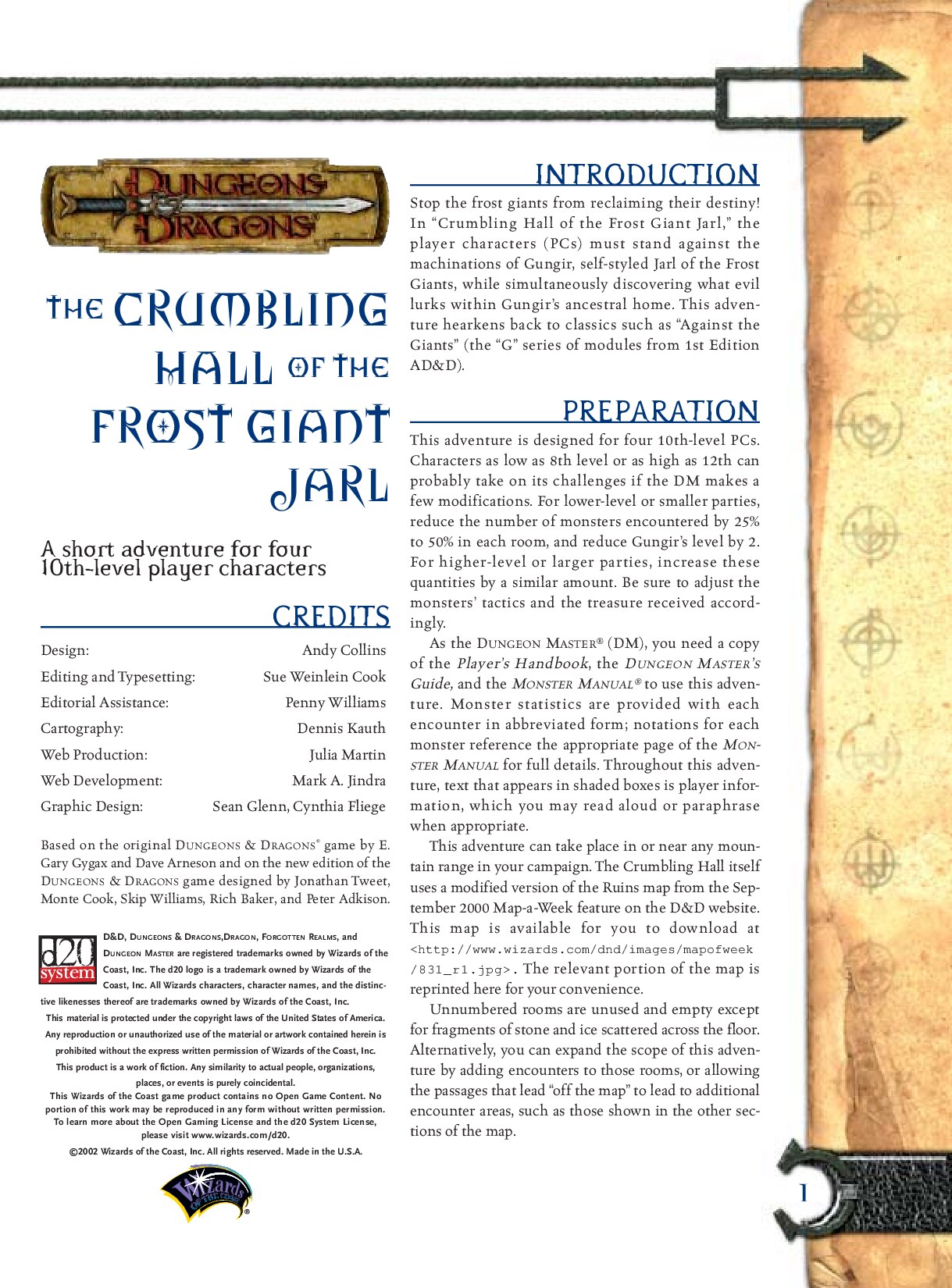 The Crumbling Hall of the Frost Giant Jarl