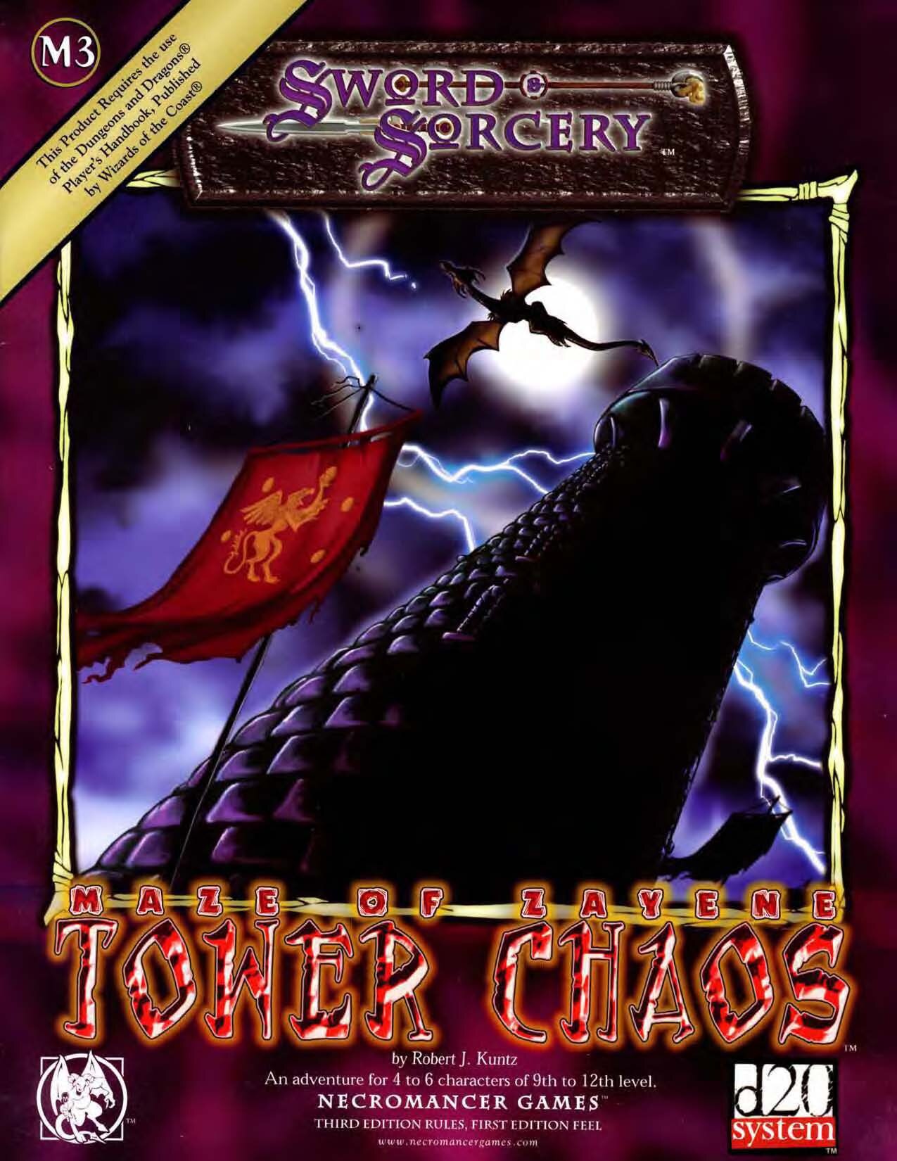 Maze Of Zayene. Tower Chaos