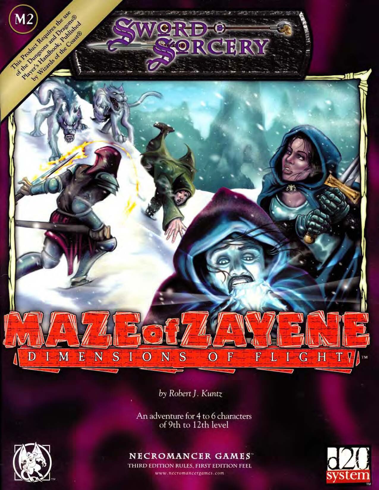 Maze Of Zayene. Dimensions Of Flight