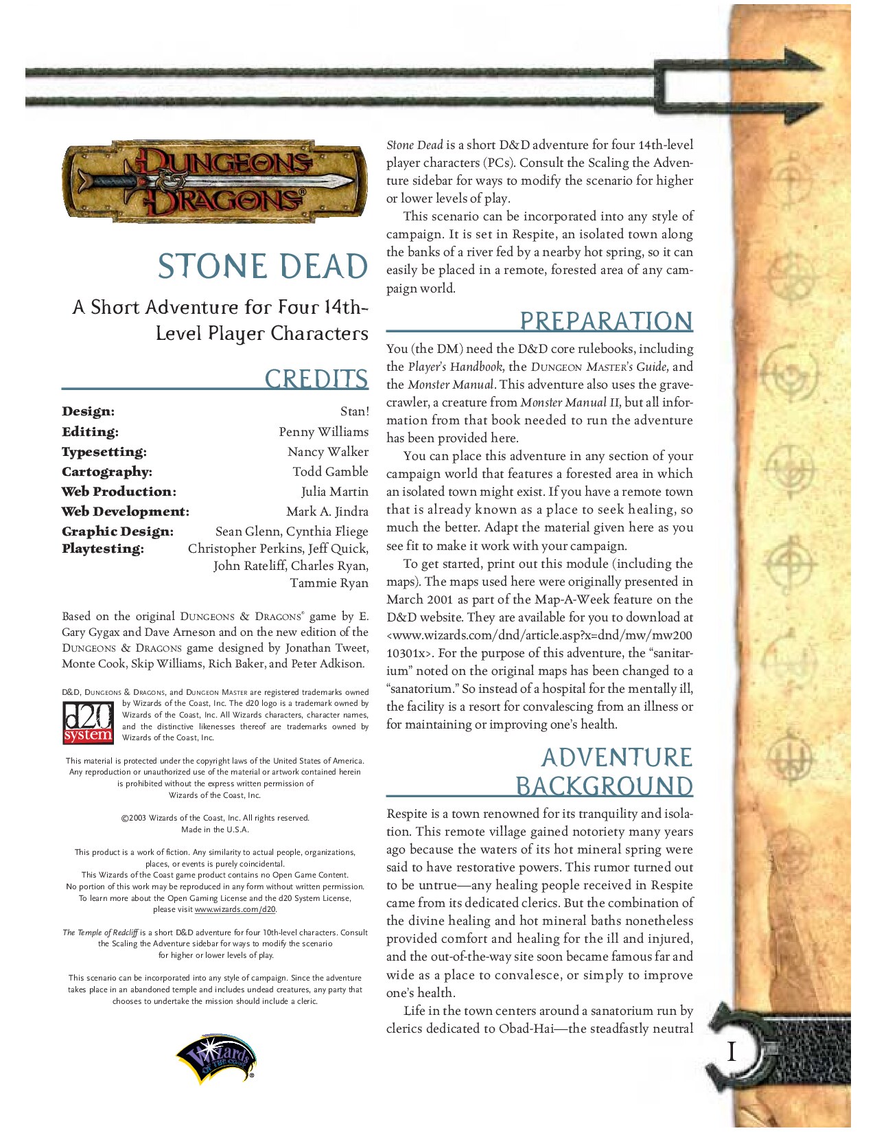 Stone Dead
