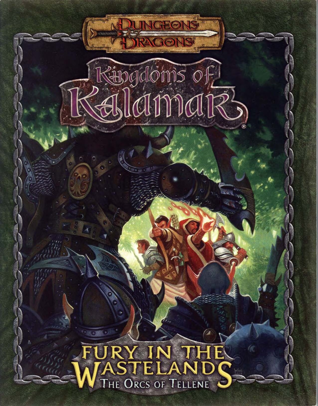 Fury In The Wastelands. The Orcs Of Tellene!