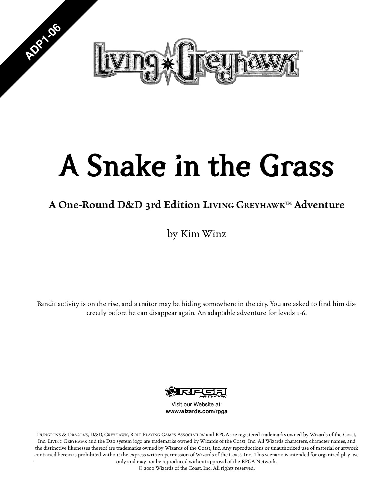 Snake in the Grass