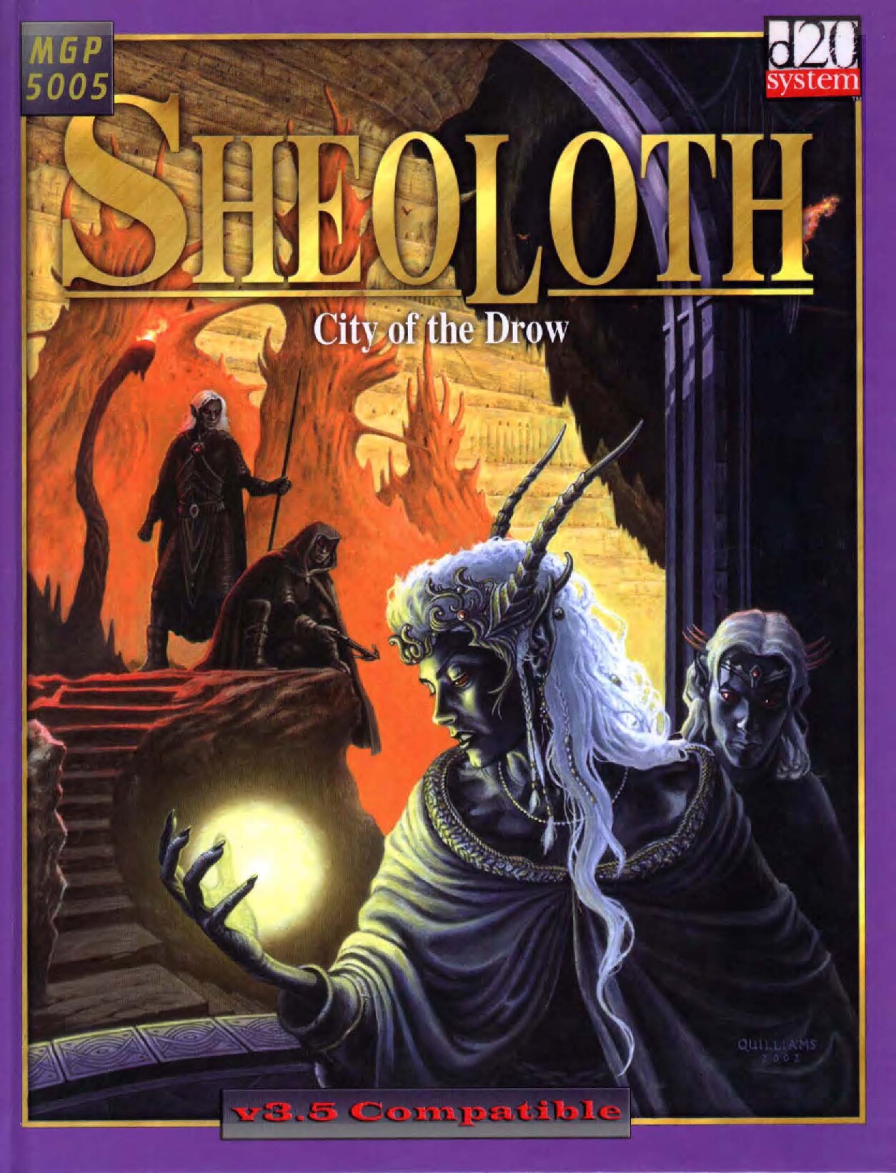 Sheoloth. City Of The Drow