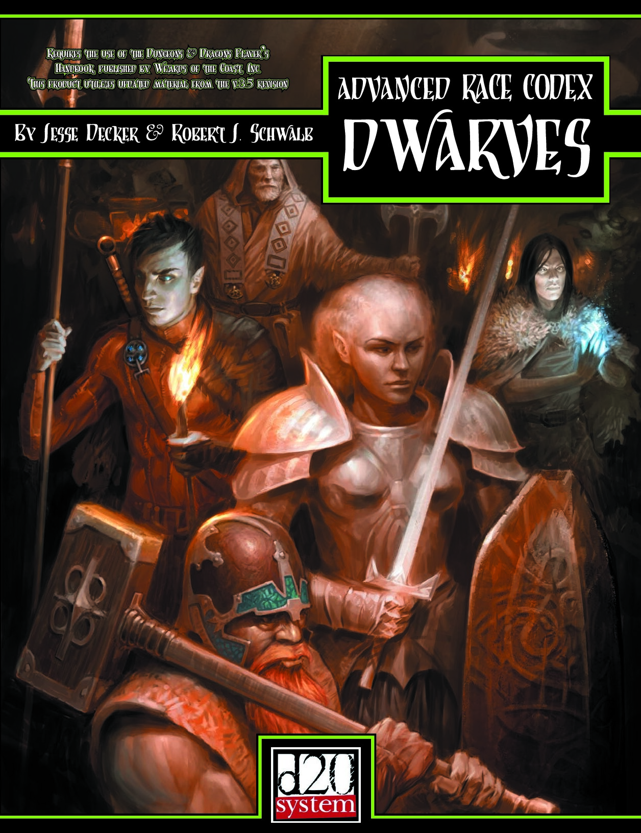 Advanced Race Codex: Dwarves
