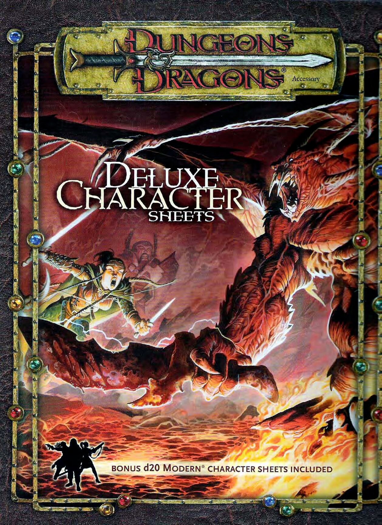 Deluxe Character Sheets