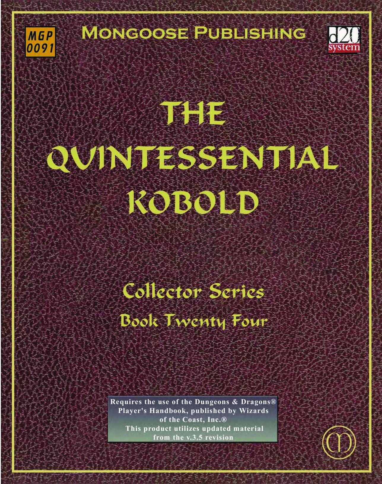 The Quintessential Kobold