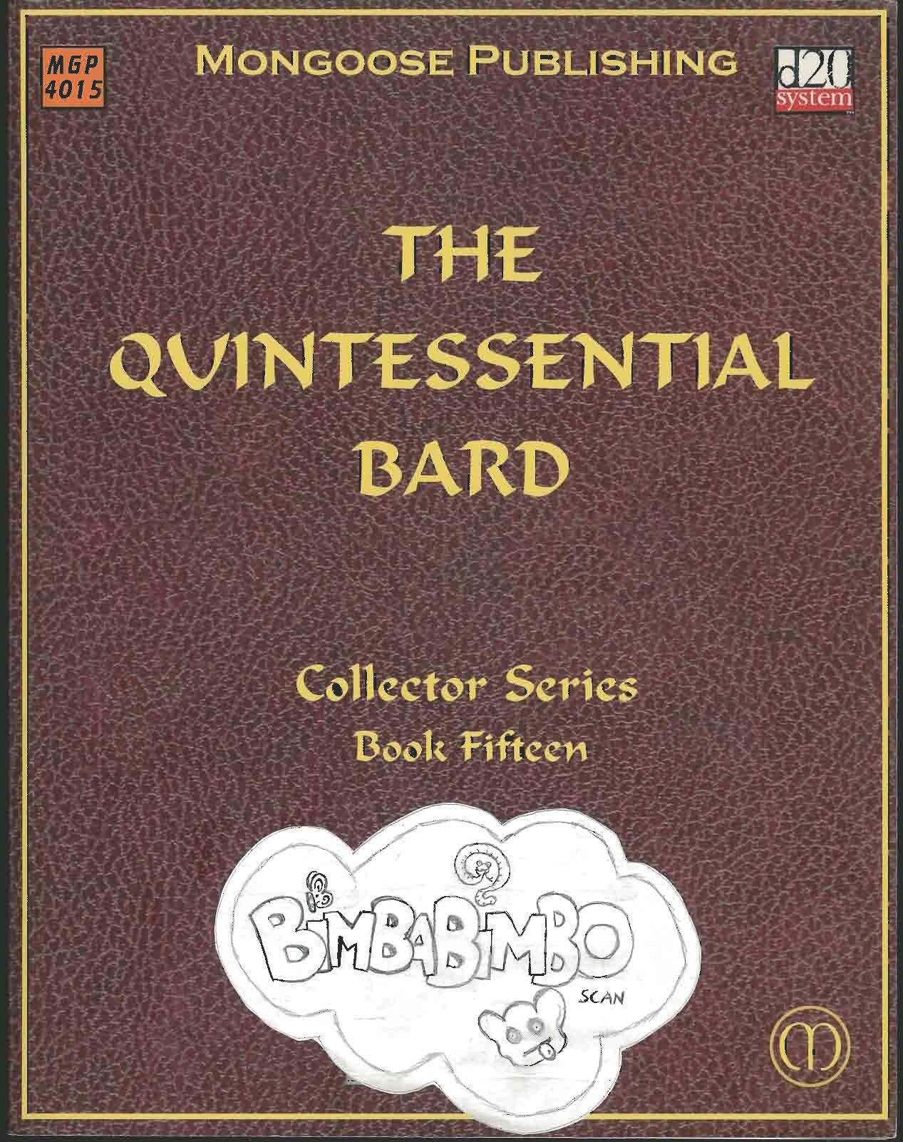 The Quintessential Bard