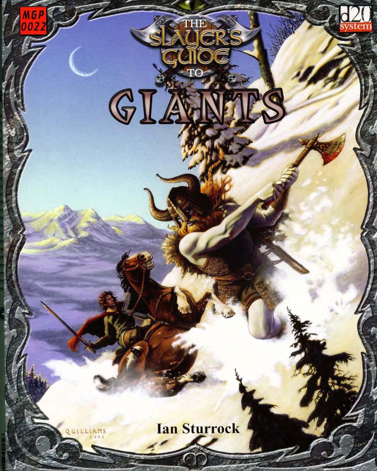 The Slayer's Guide to Giants