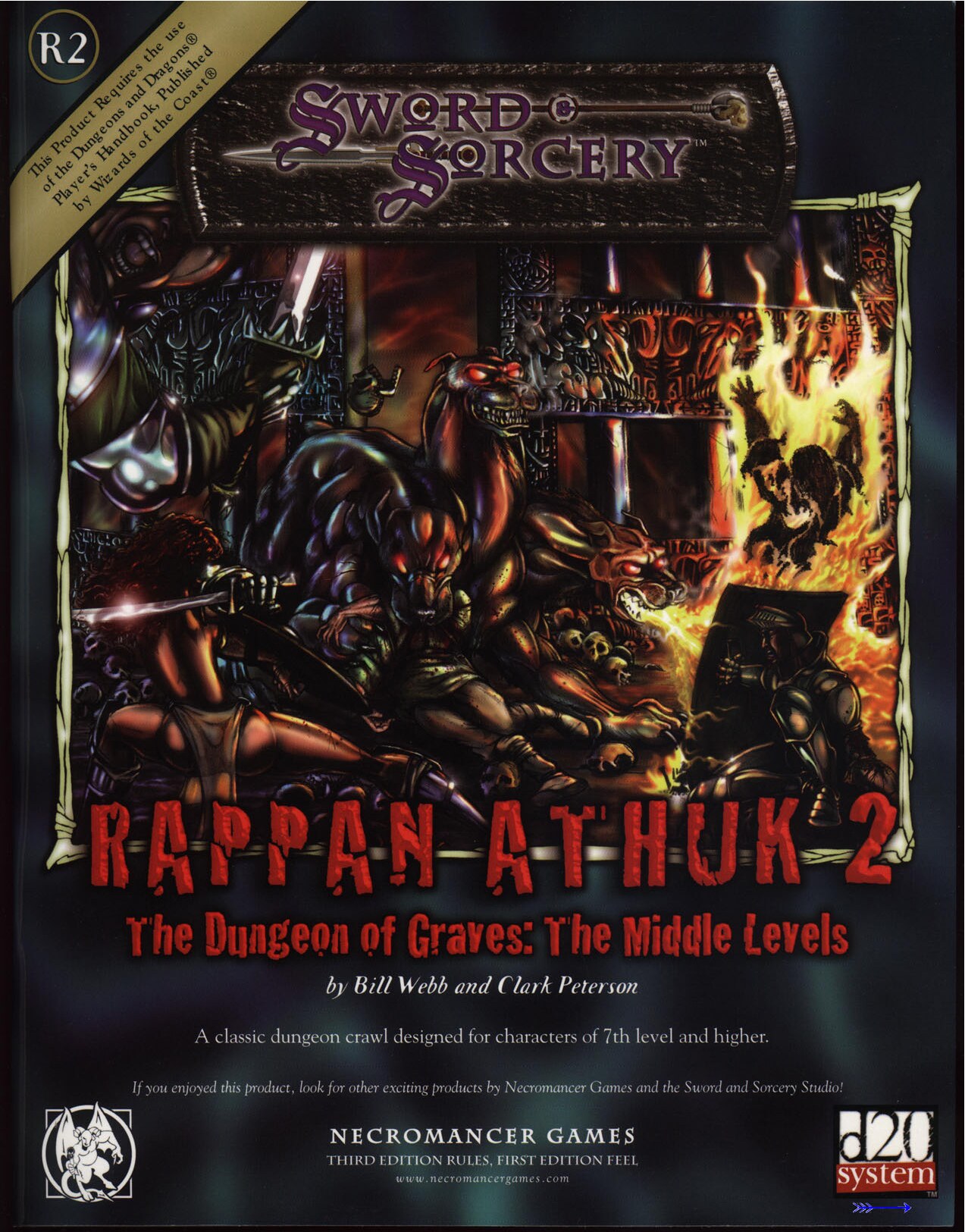 WW8361 Rappan Athuk, The Dungeon of Graves 2 - Middle Levels