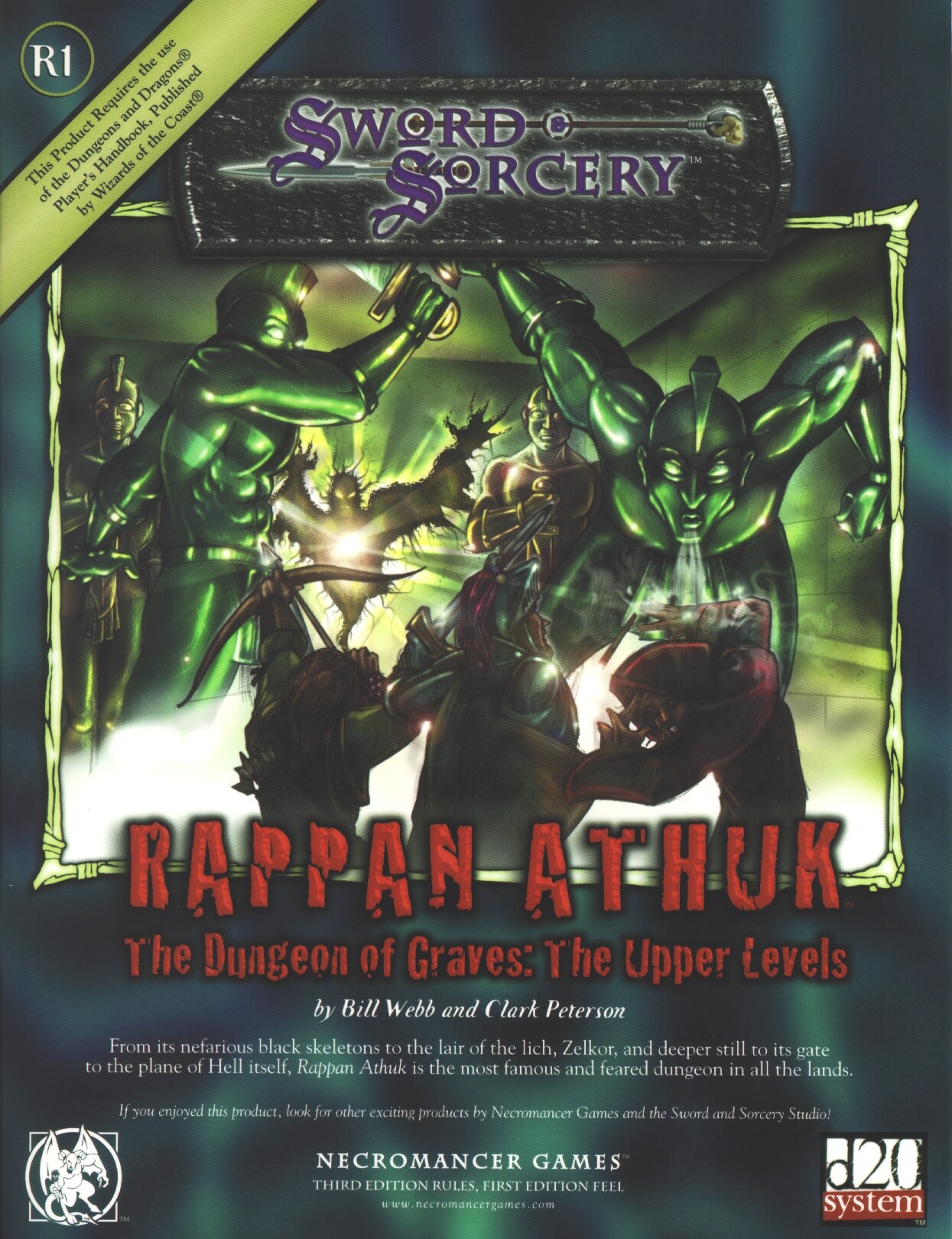 WW8360 Rappan Athuk, The Dungeon of Graves - The Upper Levels (3rd)