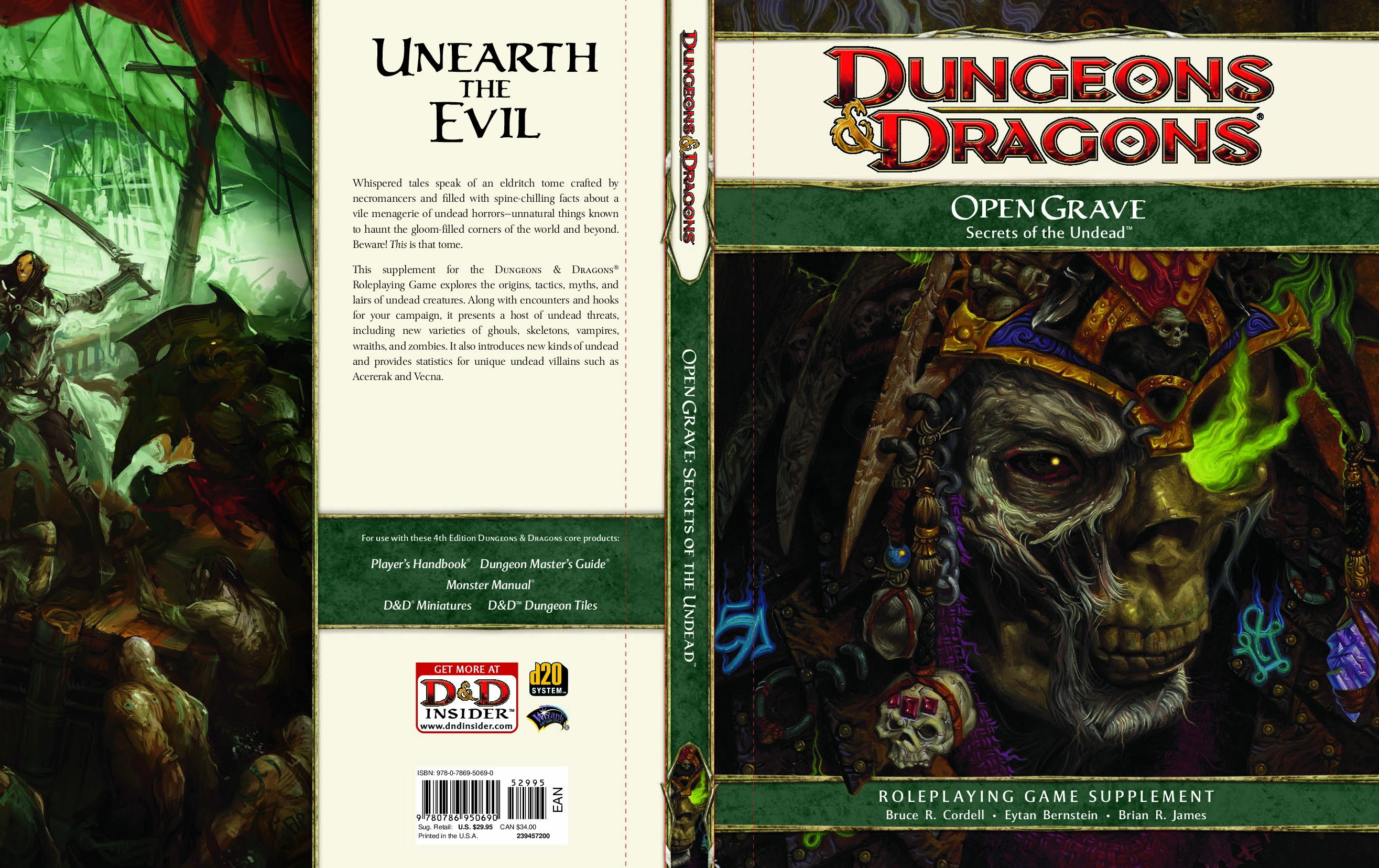 Dungeons and Dragons 4th EditionOpen Grave Secrets of the Undead(4e)