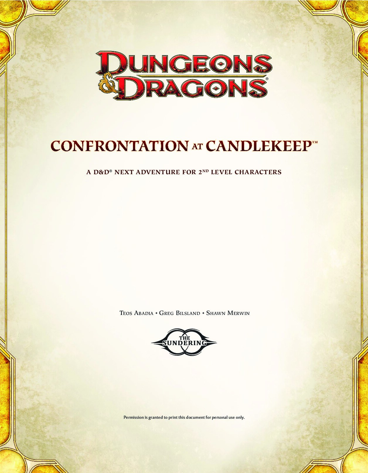 Confrontation at Candlekeep