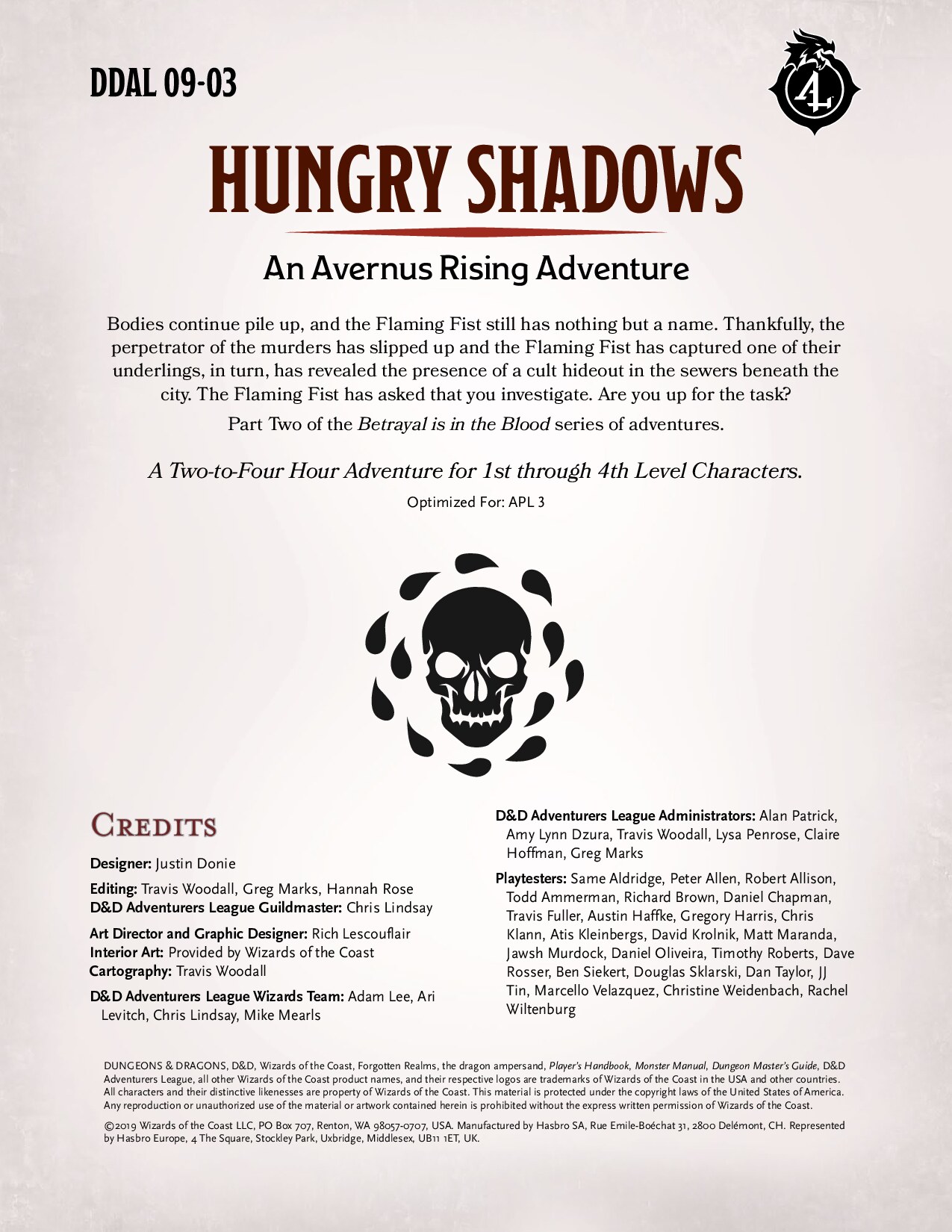 DDAL09-03 - Hungry Shadows