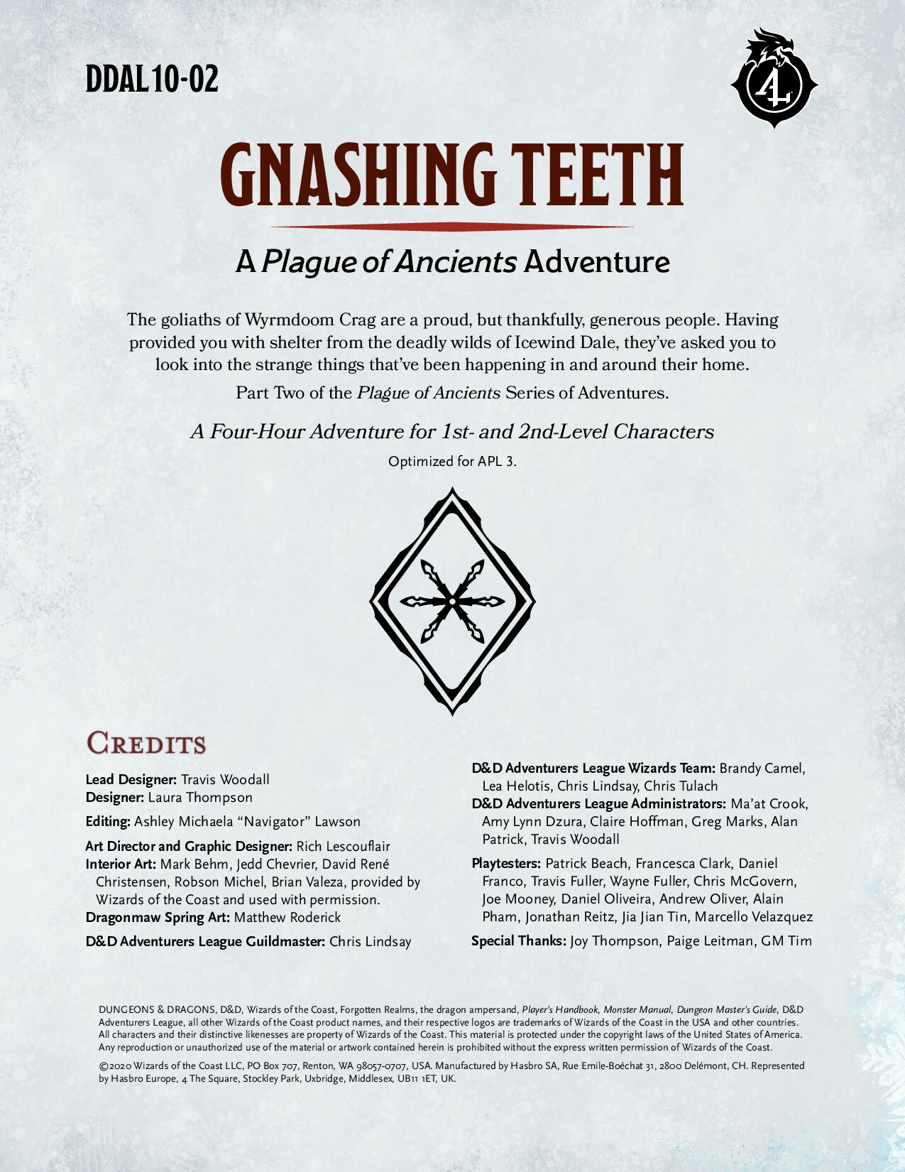 DDAL10-02 - Gnashing Teeth
