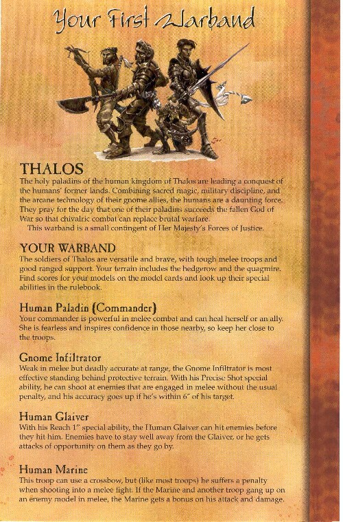 Chainmail Miniatures Your First Warband - Thalos