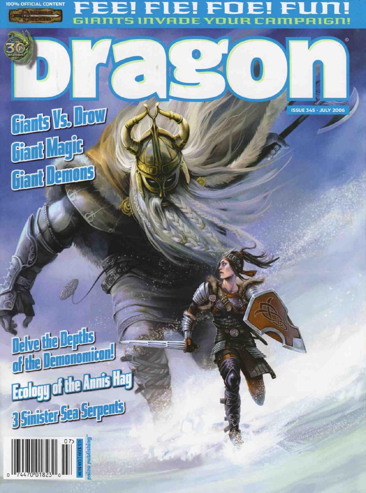 Dragon Magazine #345