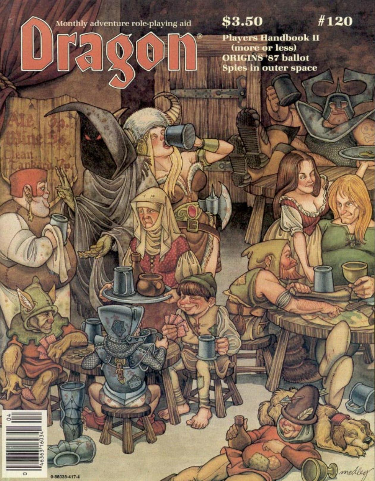 Dragon Magazine #120