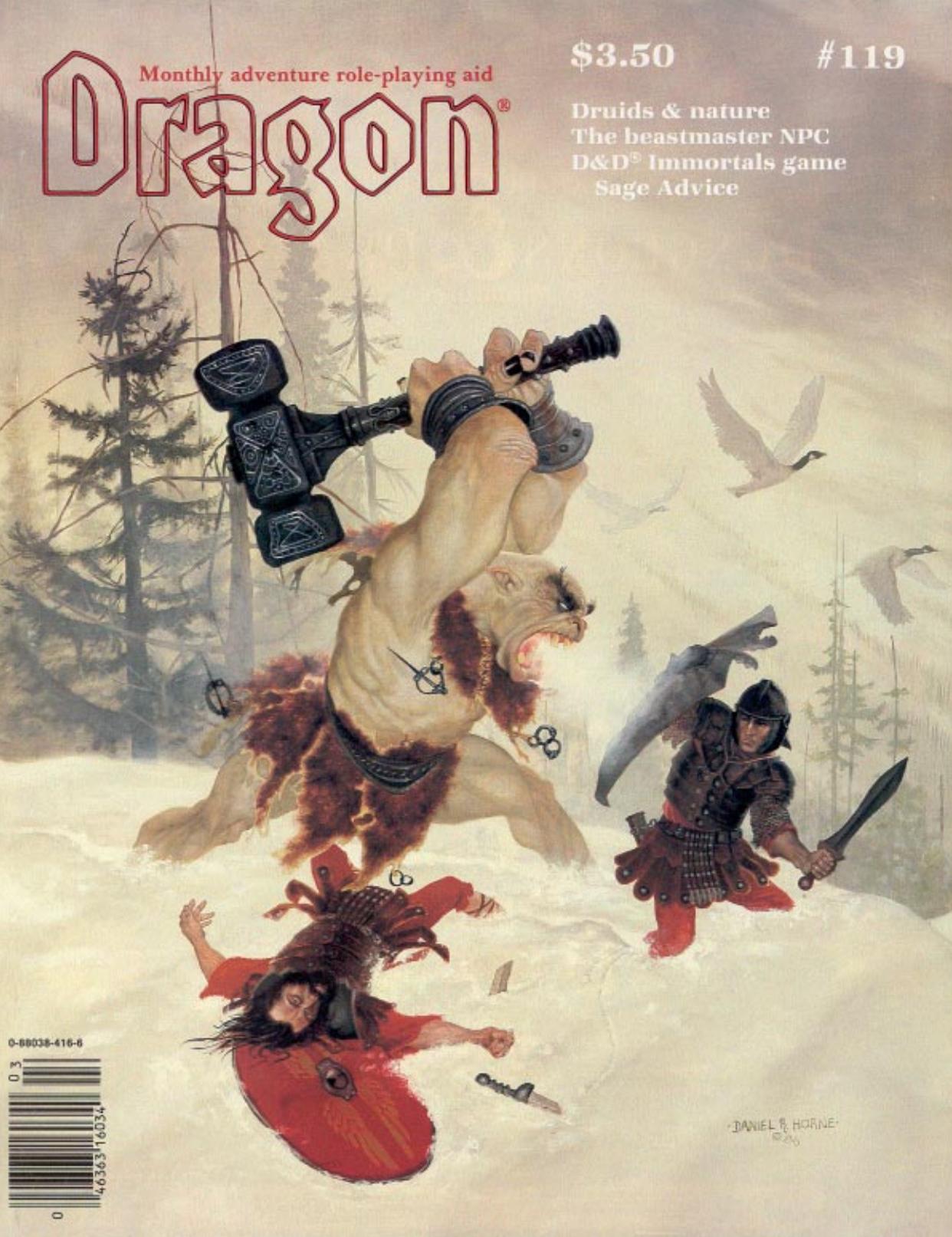 Dragon Magazine #119