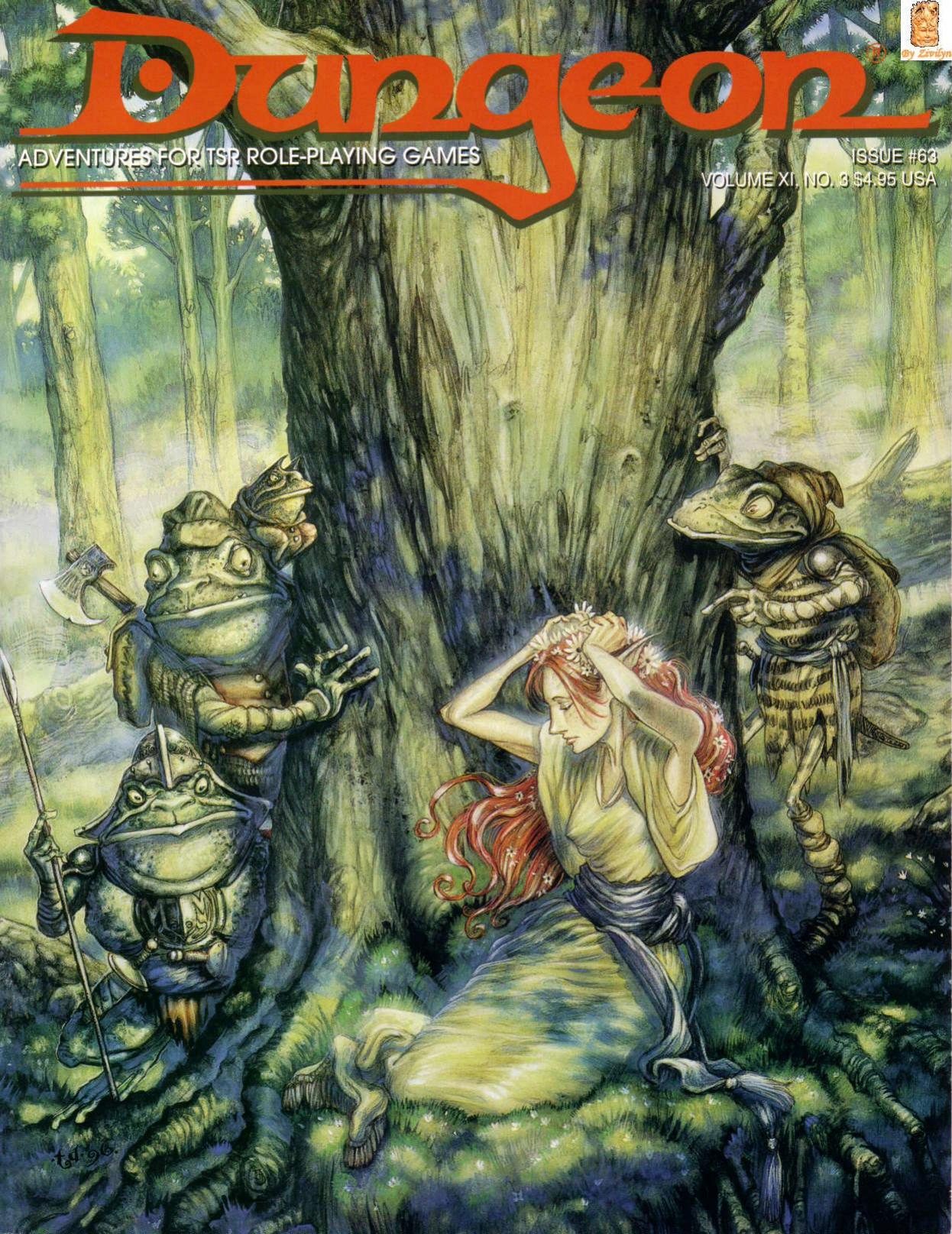 Dungeon Magazine #063 By Zivilyn