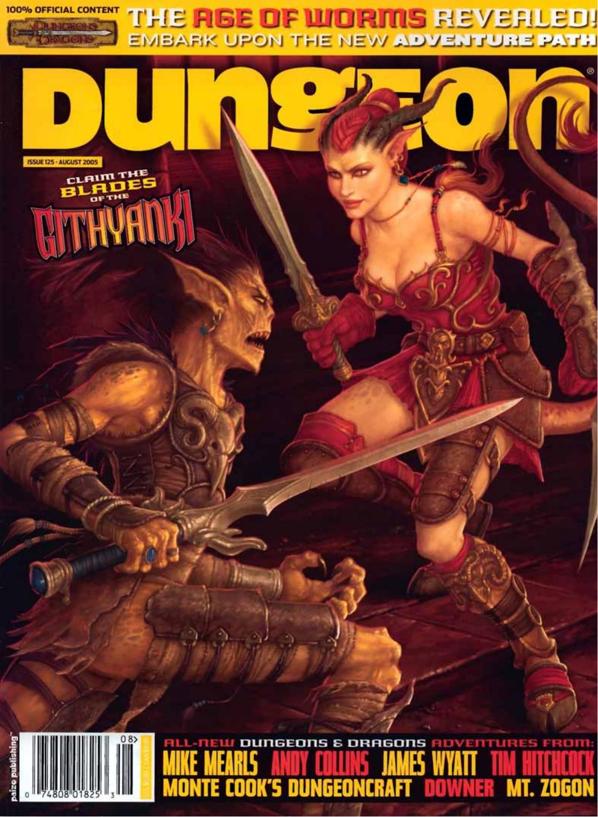 Dungeon Magazine #125