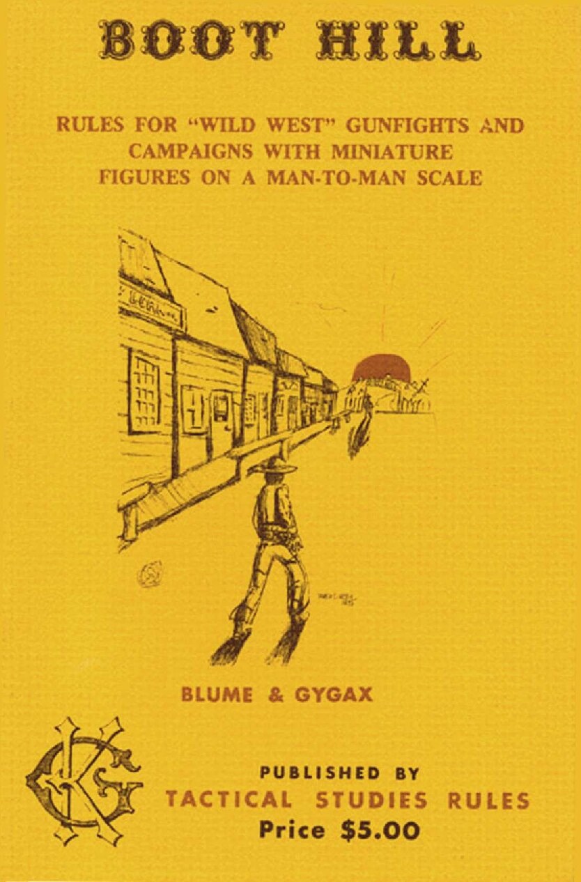 Boot Hill, First Edition.  1975.