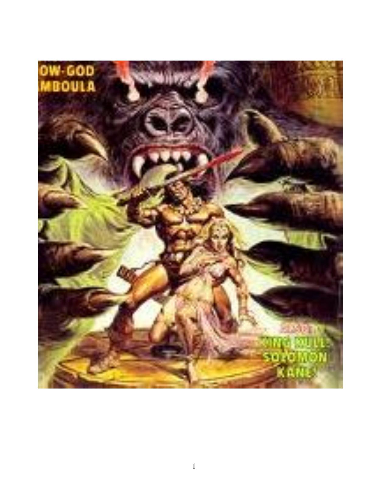 Age of Hyboria Shadows in Zamboula (AD&D 2e)