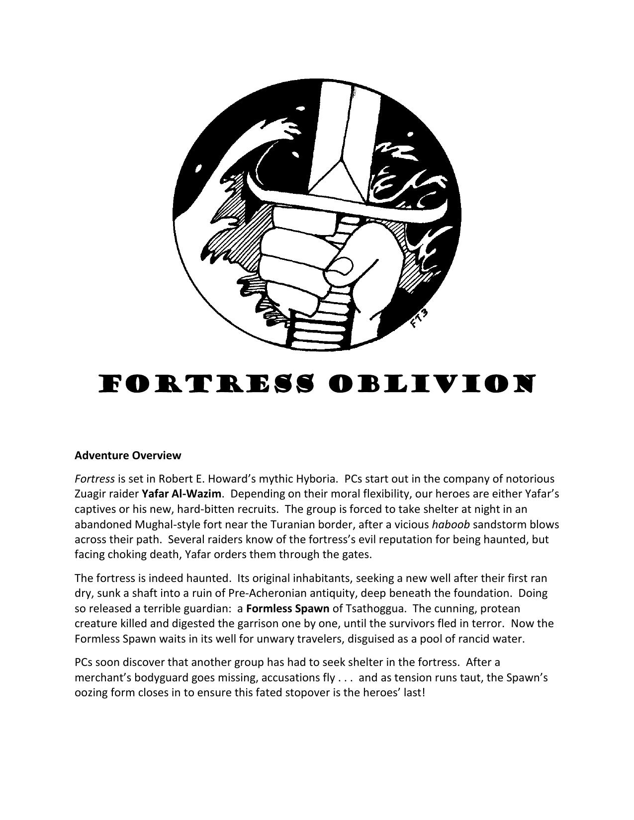 Fortress Oblivion (BoL)