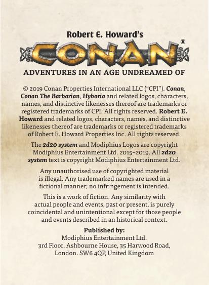 Conan Modiphius NPC Deck