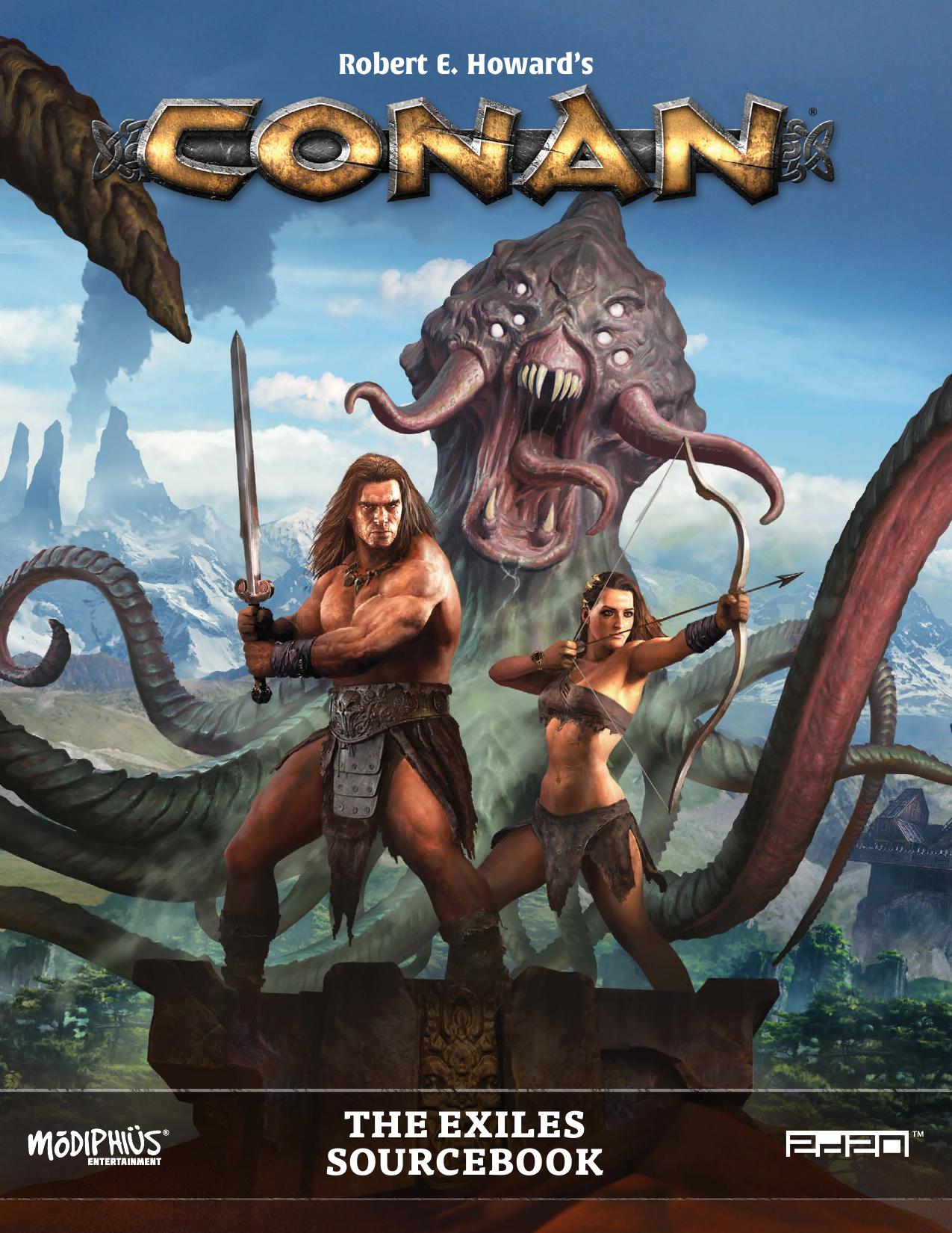 Conan Modiphius The Exiles Sourcebook