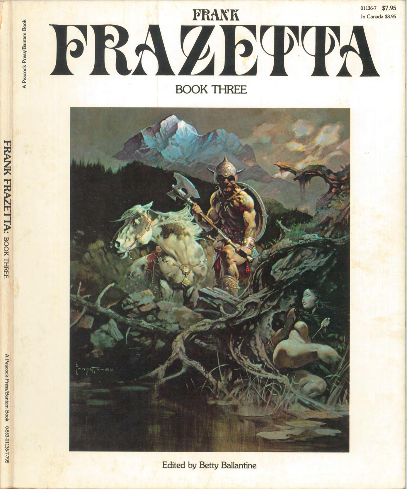 The Fantastic Art of Frank Frazetta Book 3